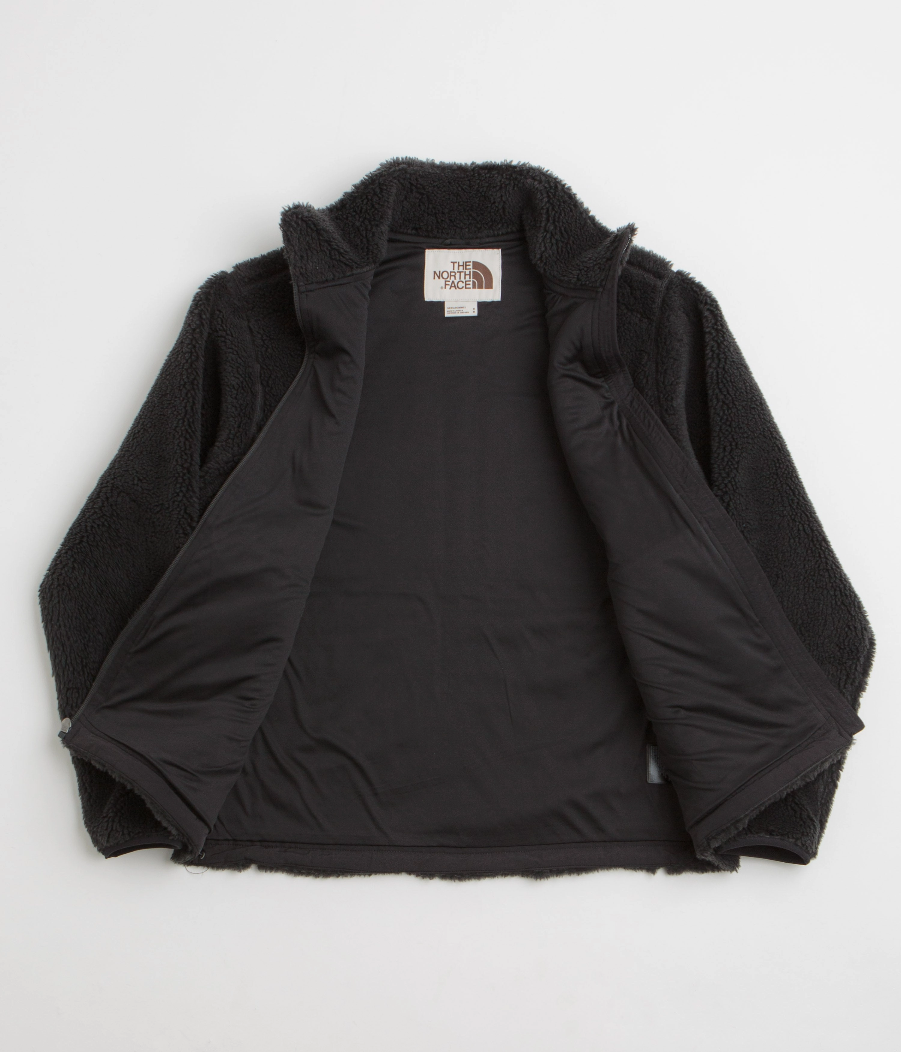 The North Face Extreme Pile 2 Full Zip Jacket - TNF Black Windproof Closure