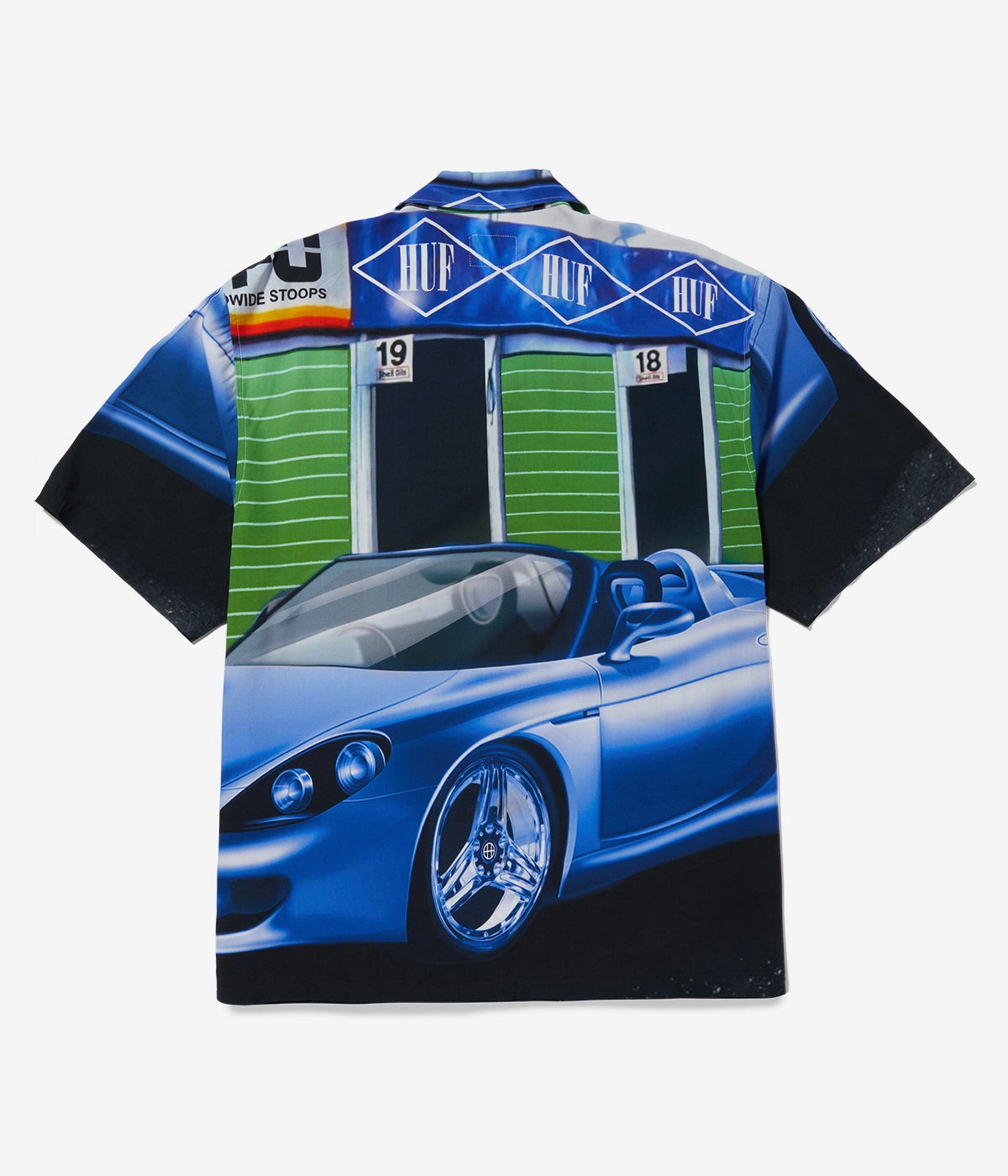 Huf Trophy S/S Resort Shirt Eco Friendly Production Customizable Design