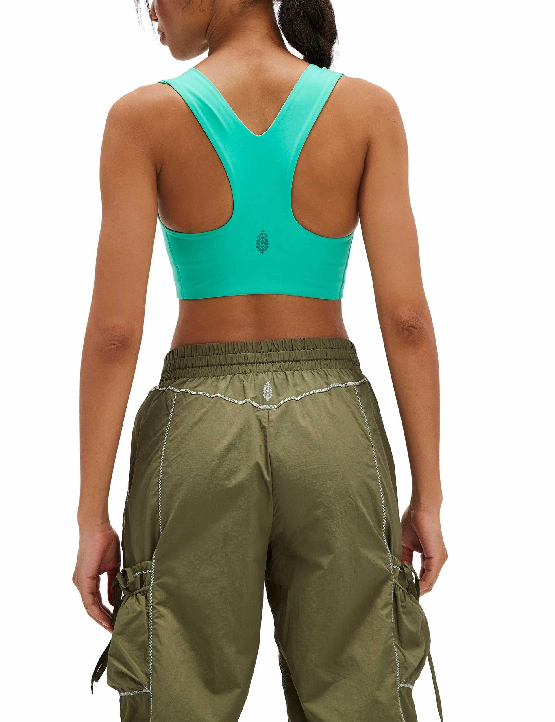 Seamless Structure Win Win Bra - Seafoam