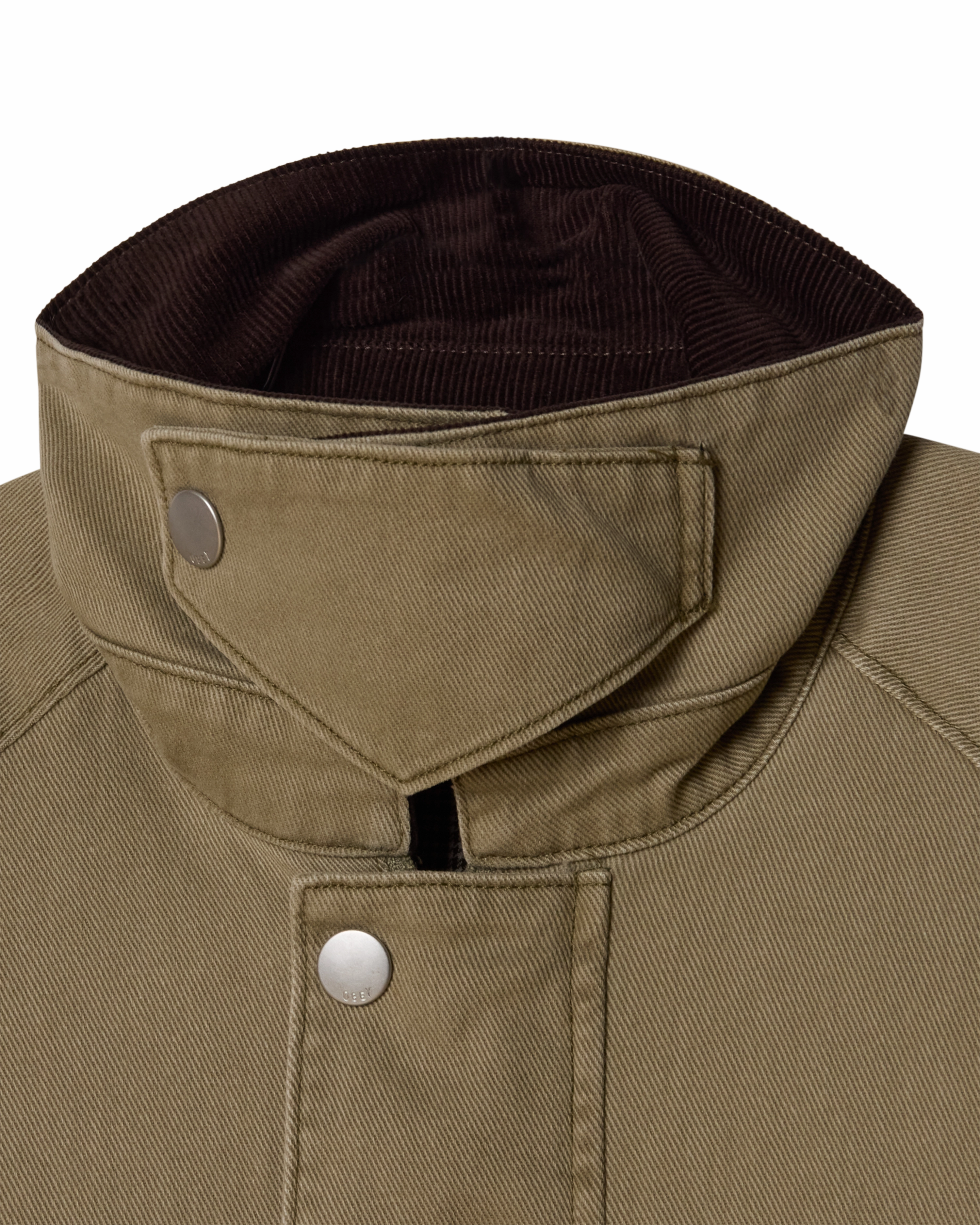 Obey Caden Work Jacket Easy Clean Material