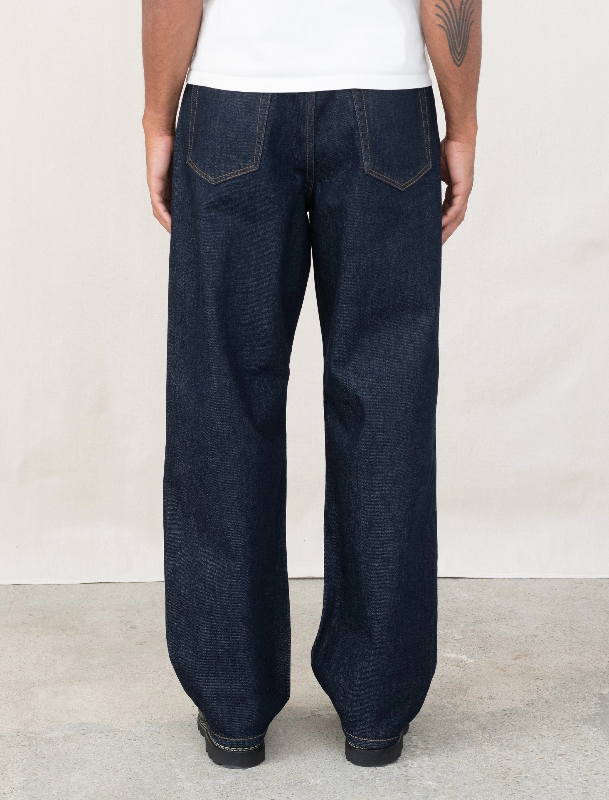 Weekend Wear Premium Quality Big Ol Jean Denim (Rinsed Indigo)