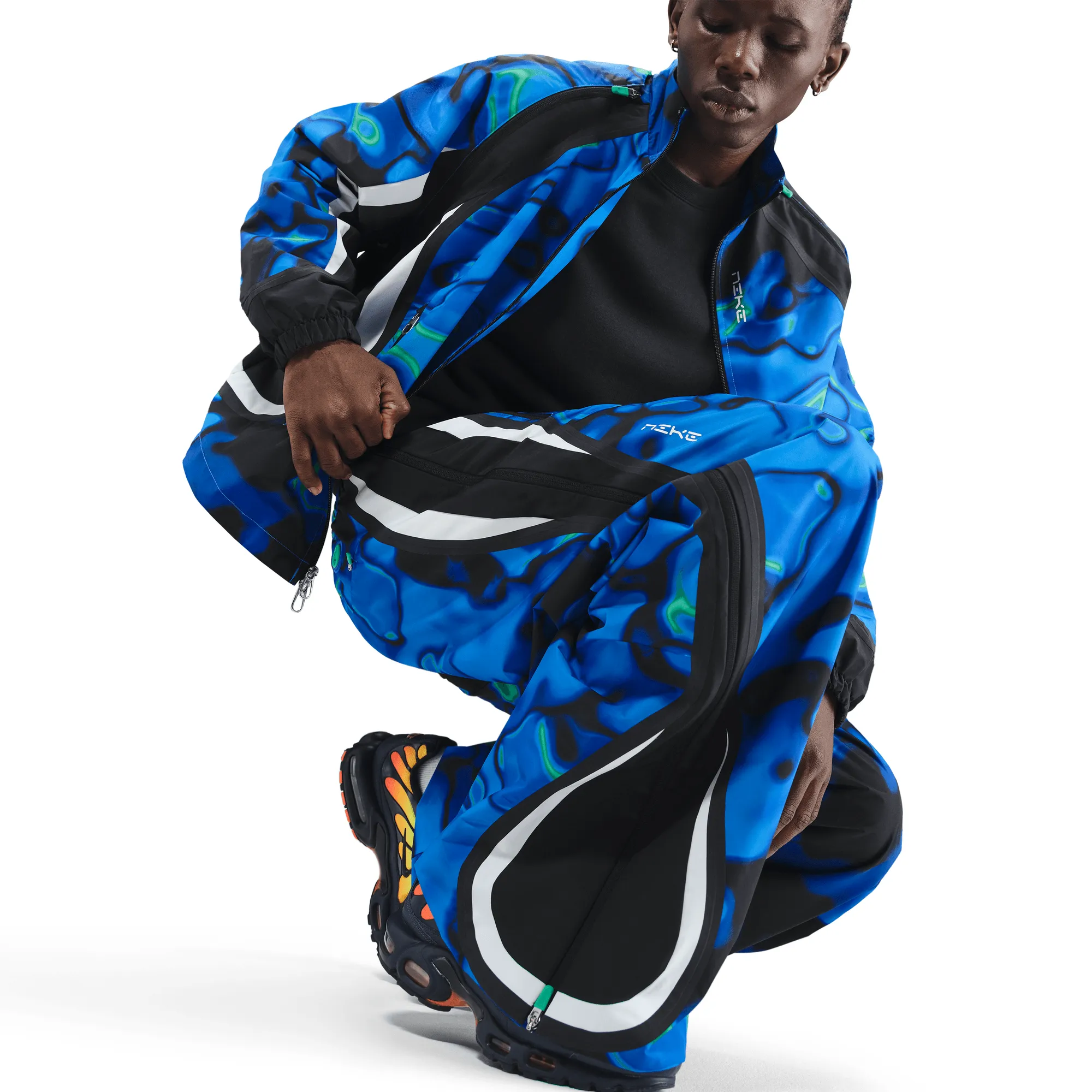 PROJECT F.R.O.G STORM-FIT TRACK PANT - HYPER ROYAL / WHITE Concert Vibe