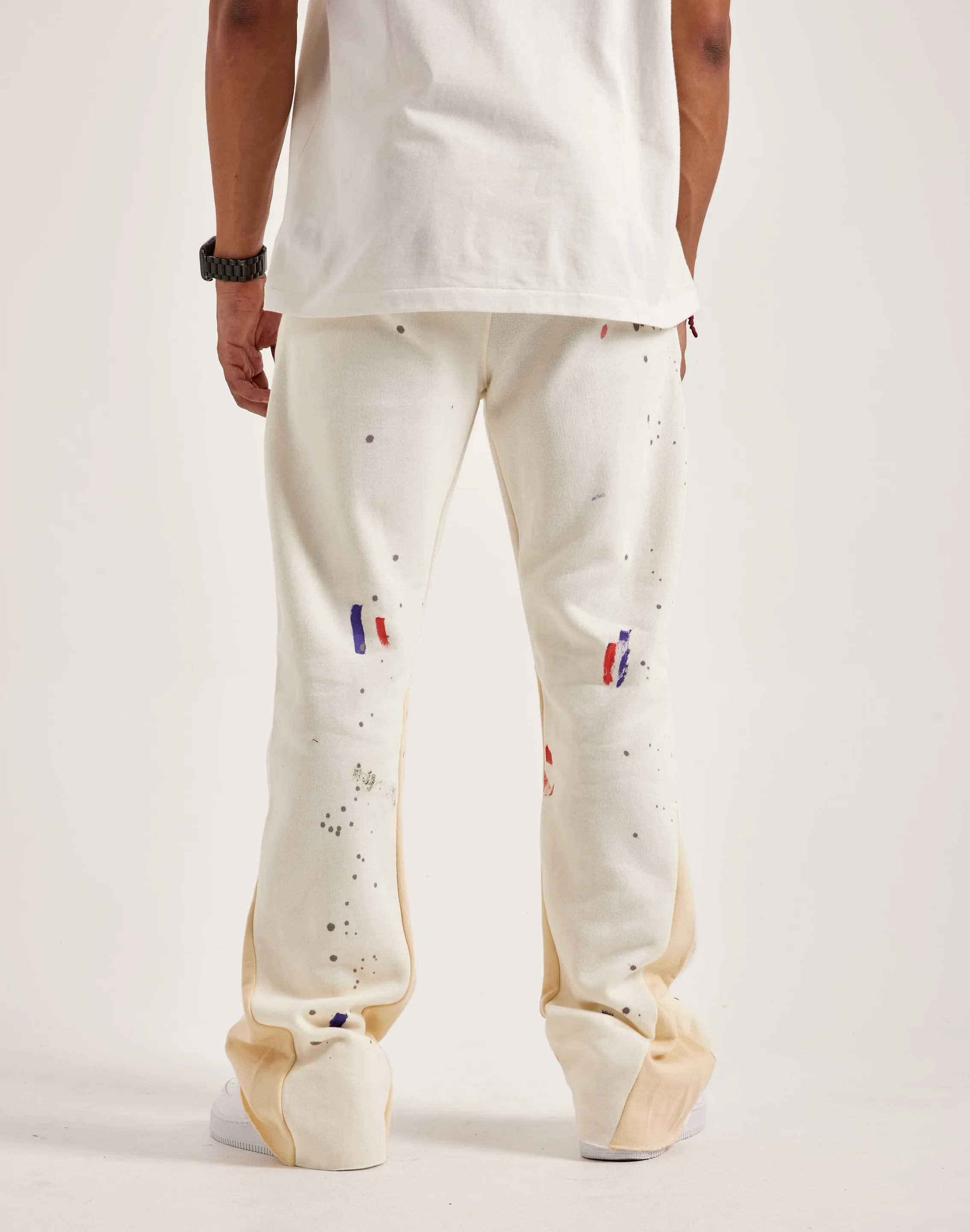 KnotFree Tailoring wrinkle free MNML Contrast Bootcut Sweatpants