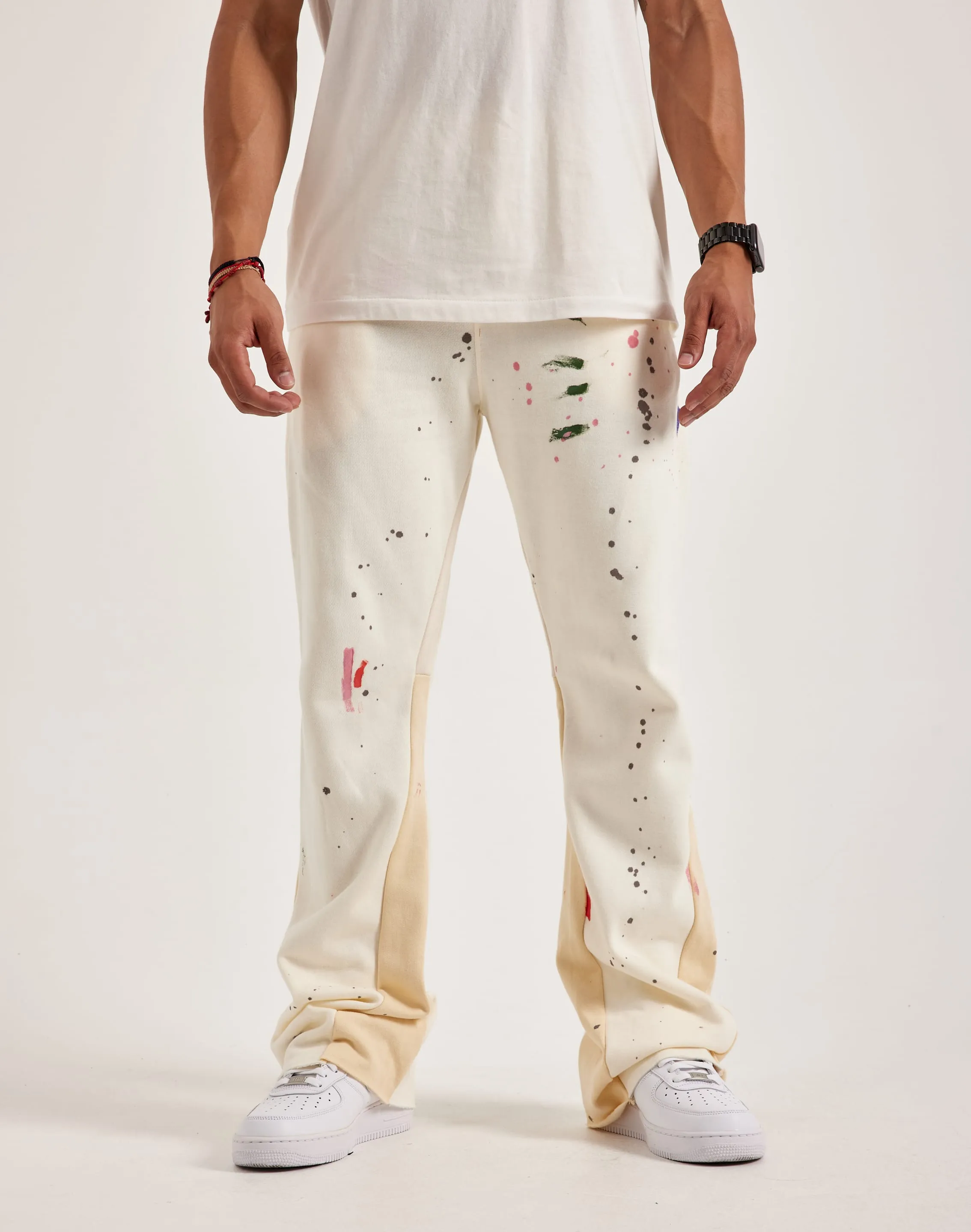 Game Day Minimal Mood MNML Contrast Bootcut Sweatpants