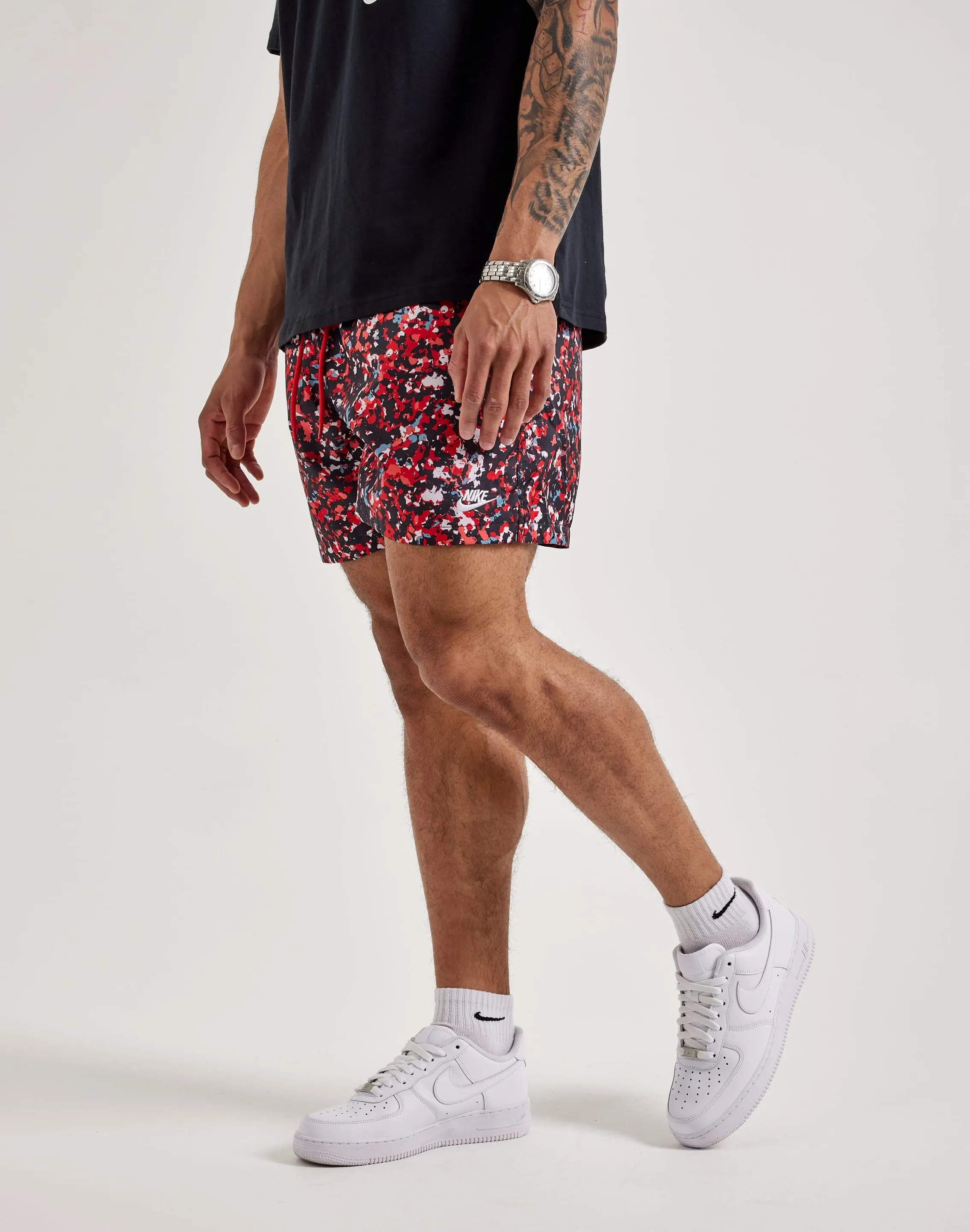 Nike Club Woven Shorts Tight Core MoistureWickingTechnology