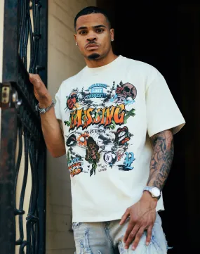Flexible Waistband UltraSoftFinish Paradise Lost Graffiti Tee