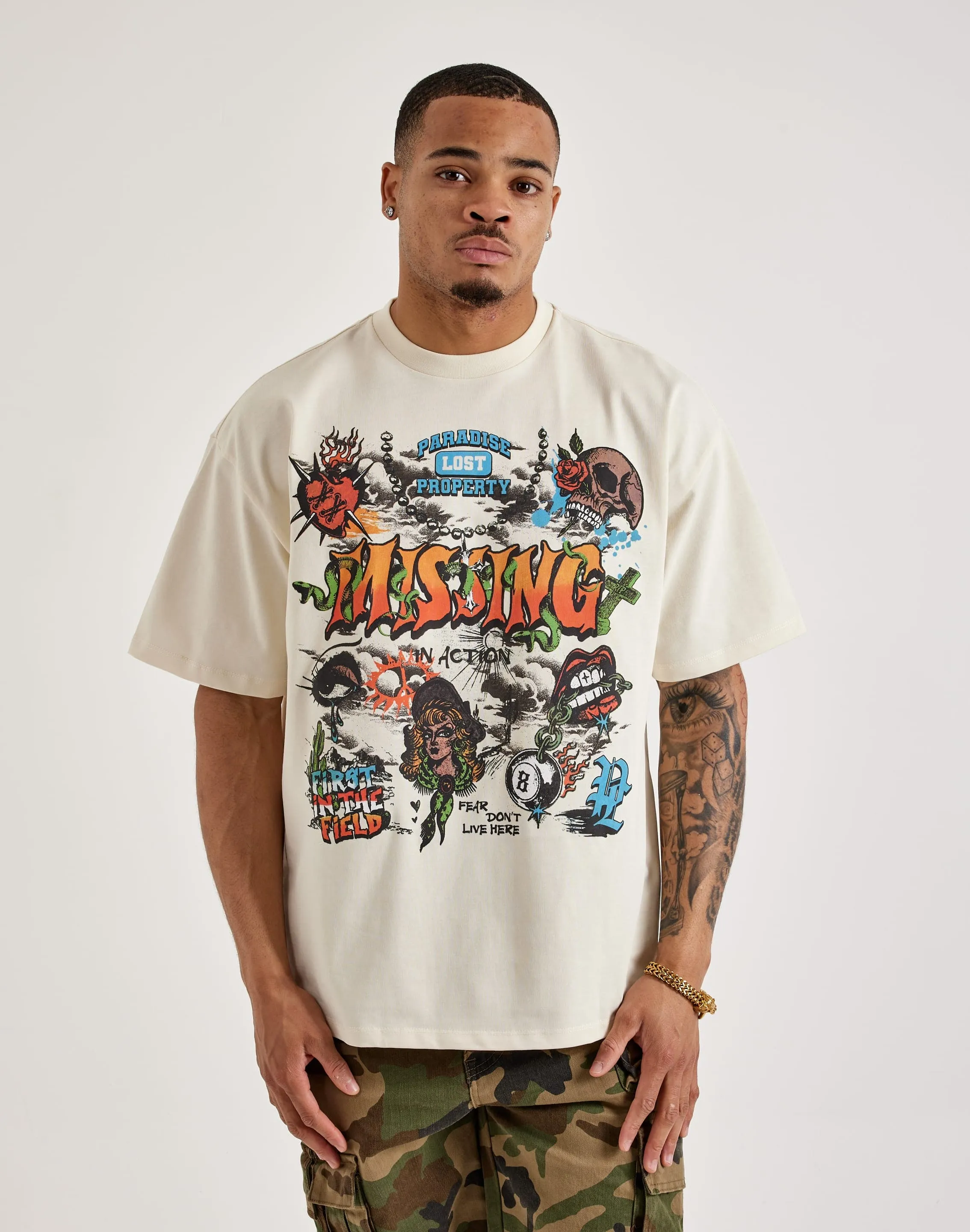Firm Leather Paradise Lost Graffiti Tee