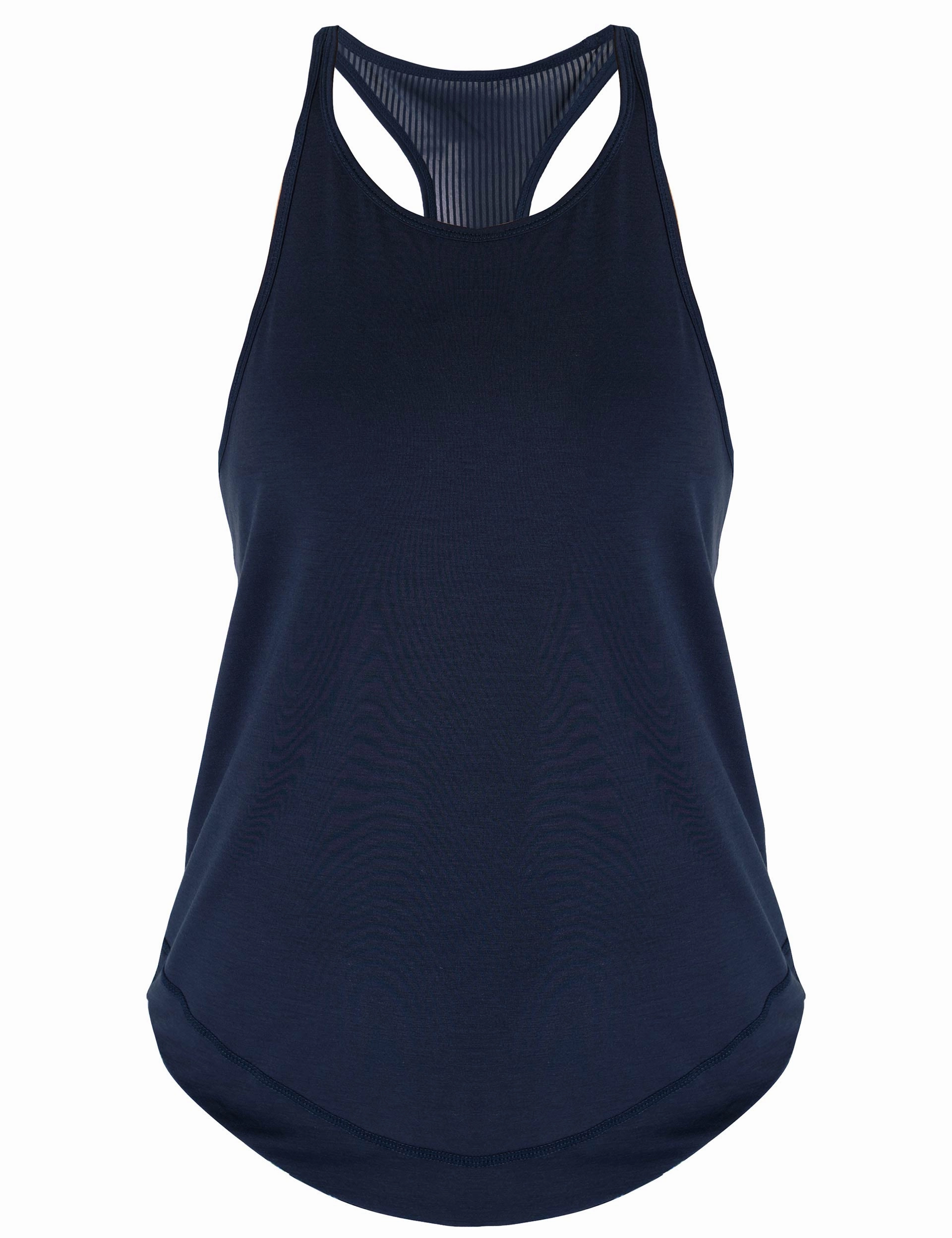 Ultra Lightweight Build Breathe Easy Run Vest - Navy Blue