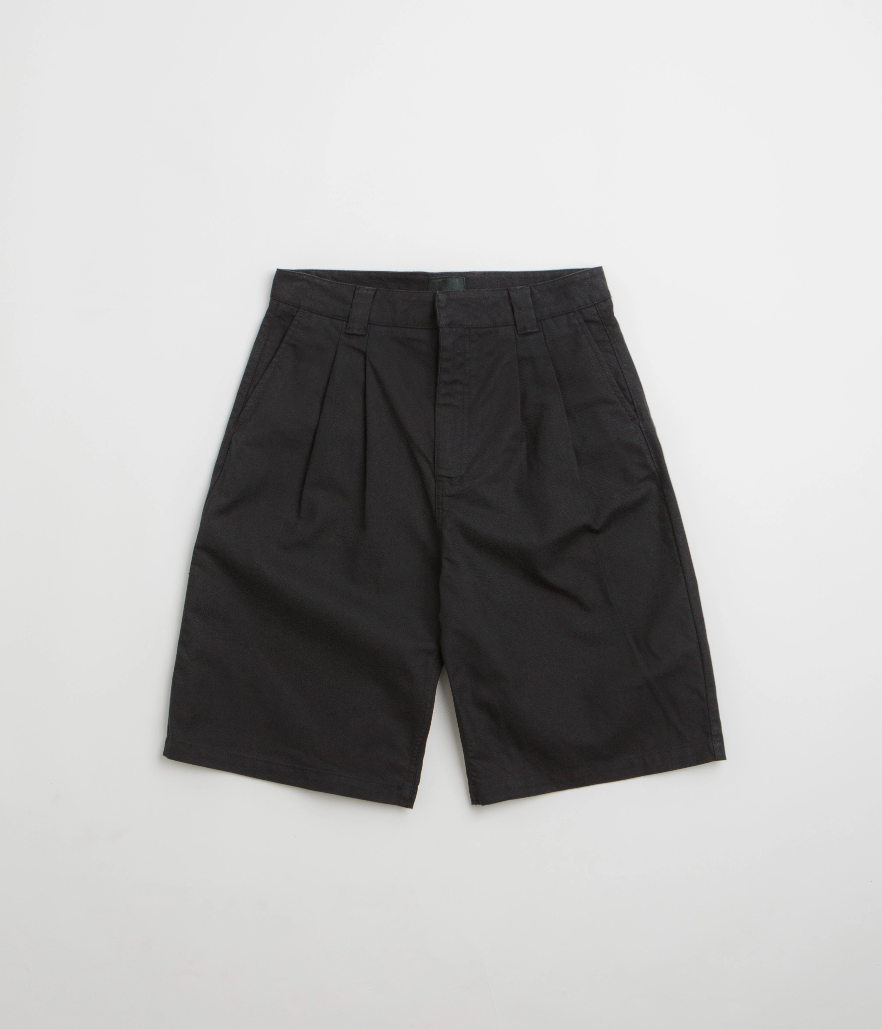 Move Easy Rassvet Pleated Work Shorts - Black