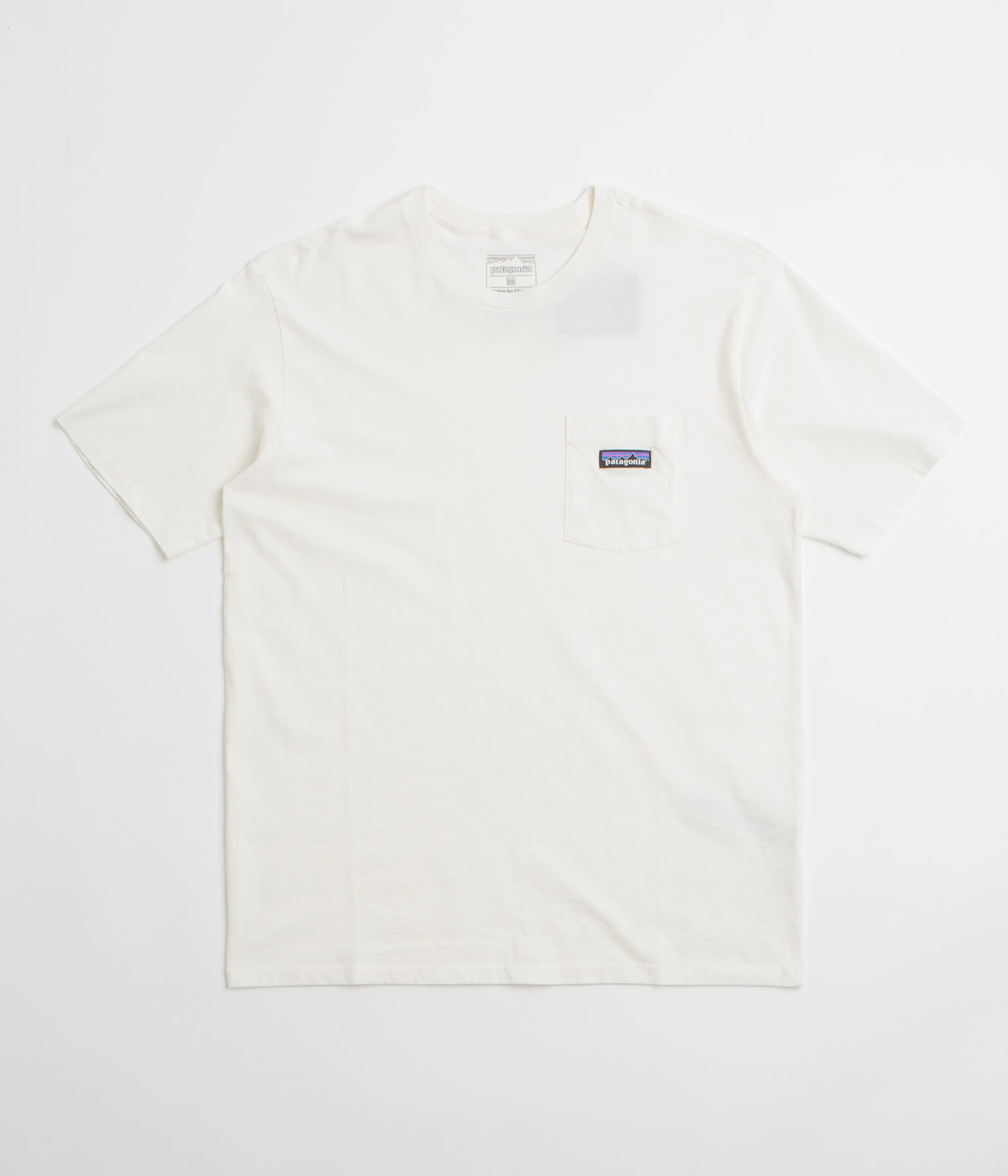 daytime venue men Patagonia Daily Pocket T-Shirt - Birch White