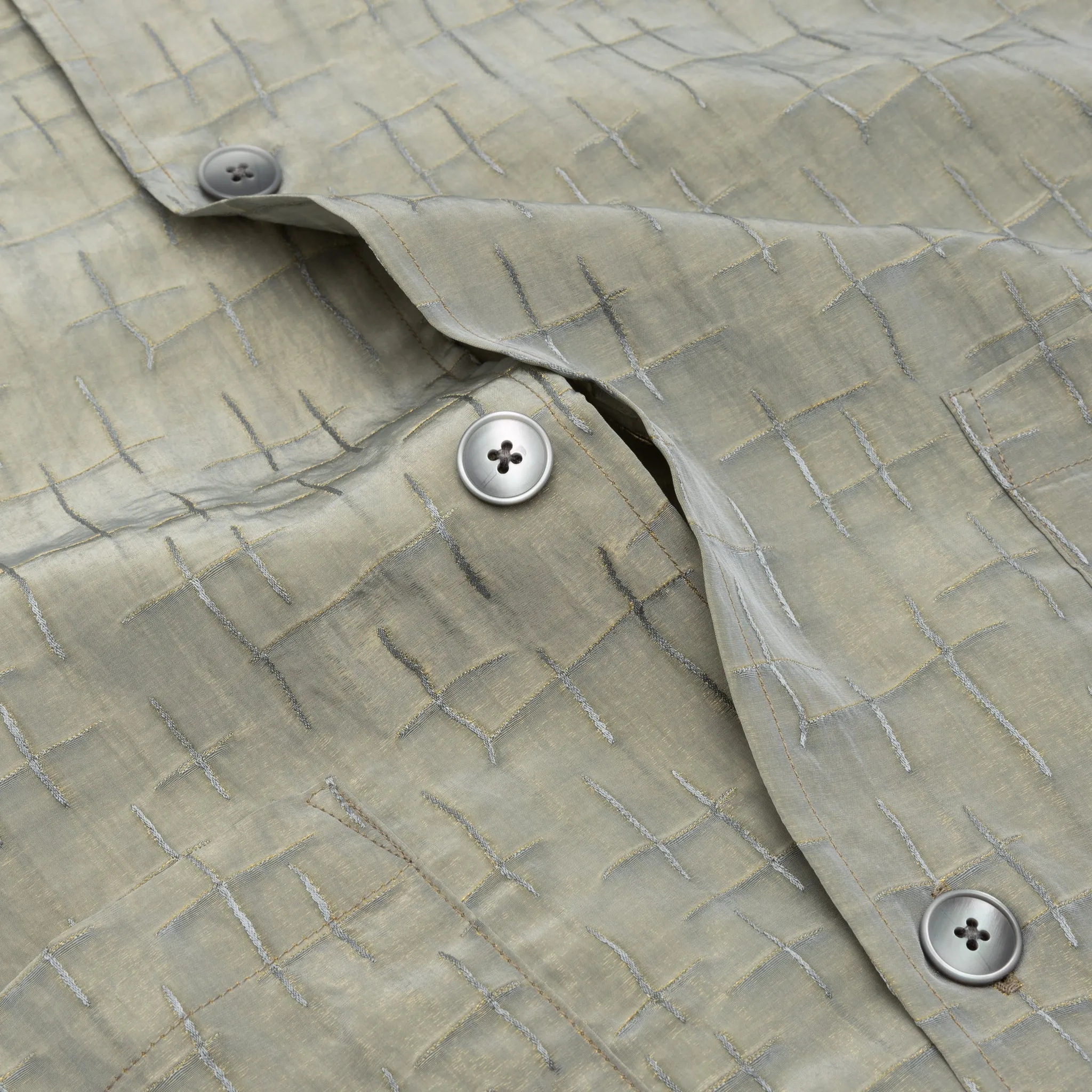Stretchy Cloth BRIGHT CLOTH CROSS CABANA SHIRT