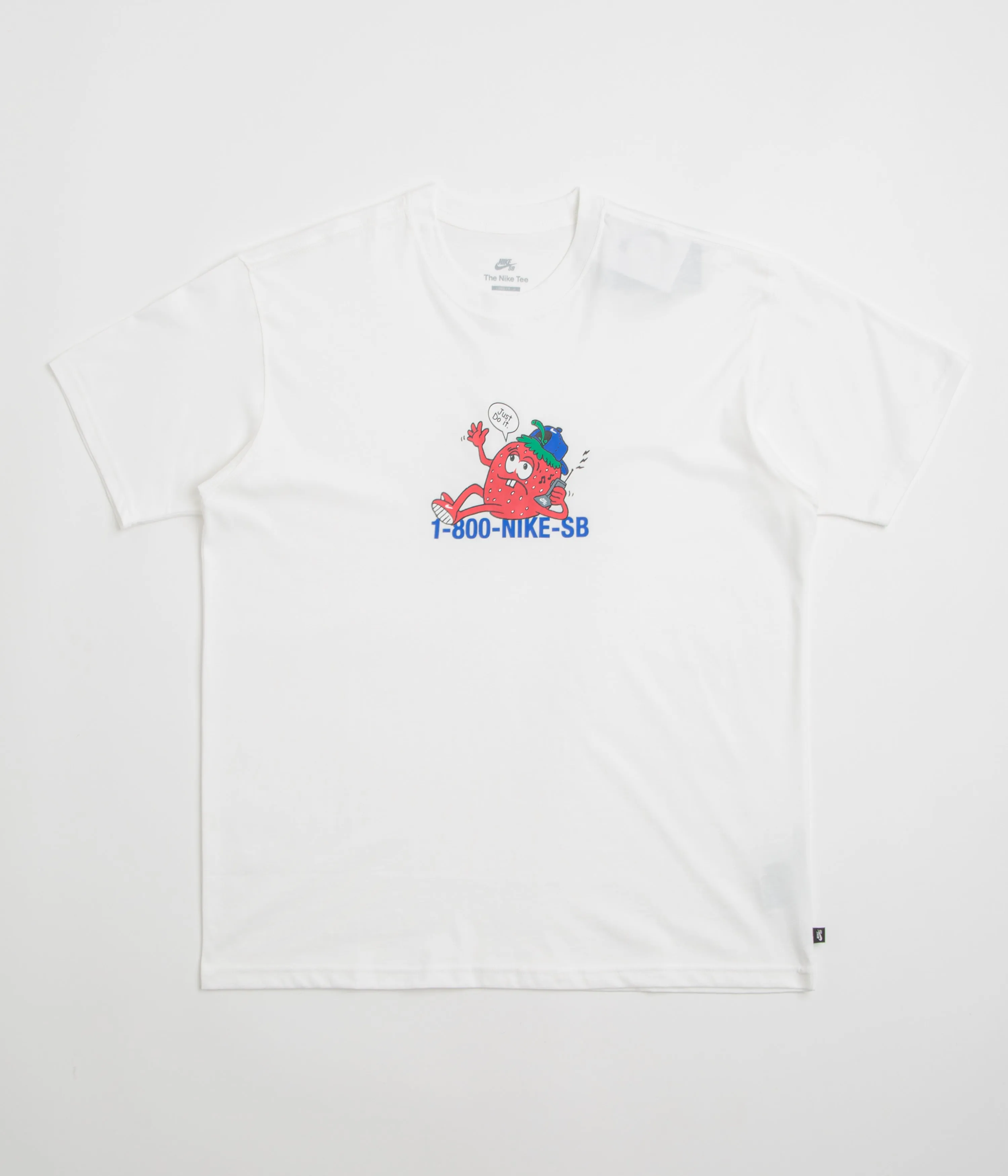 Nike SB Flip Phone T-Shirt - White daytime venue