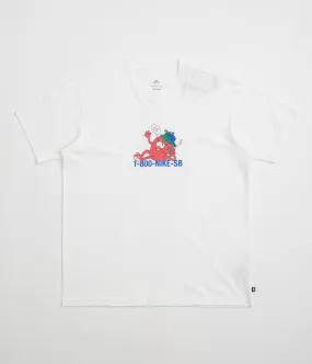 tropical climate Nike SB Flip Phone T-Shirt - White