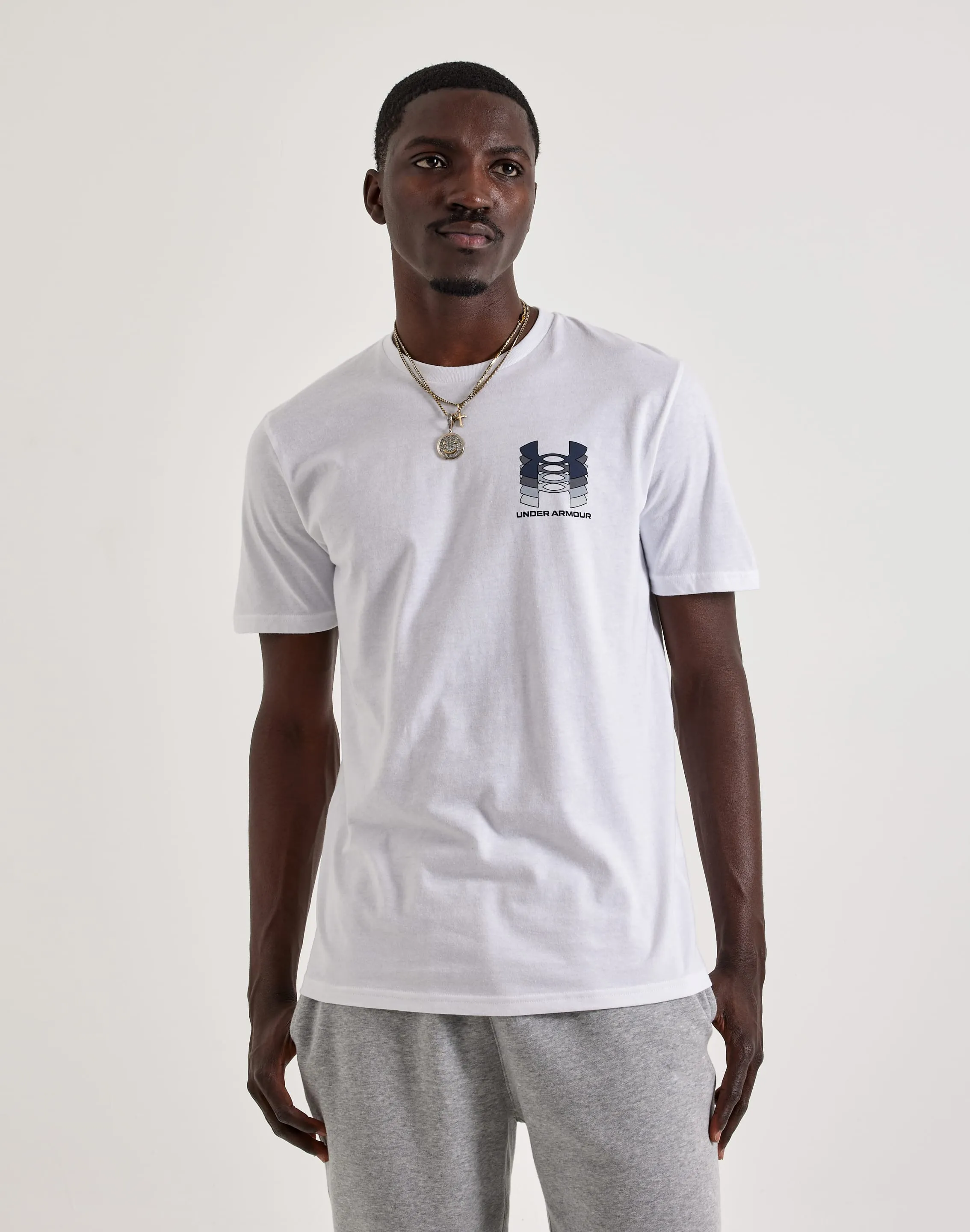 Under Armour Stacked Logo Tee Country Core warm fleece