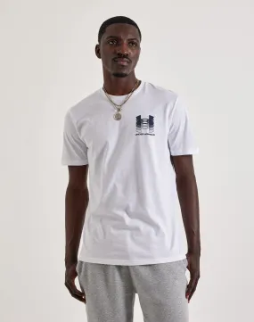 Stretchable Fabric Fire Glow Under Armour Stacked Logo Tee
