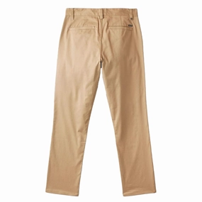 Easy Care Fabric Brixton Choice Chino Regular Pant - Khaki
