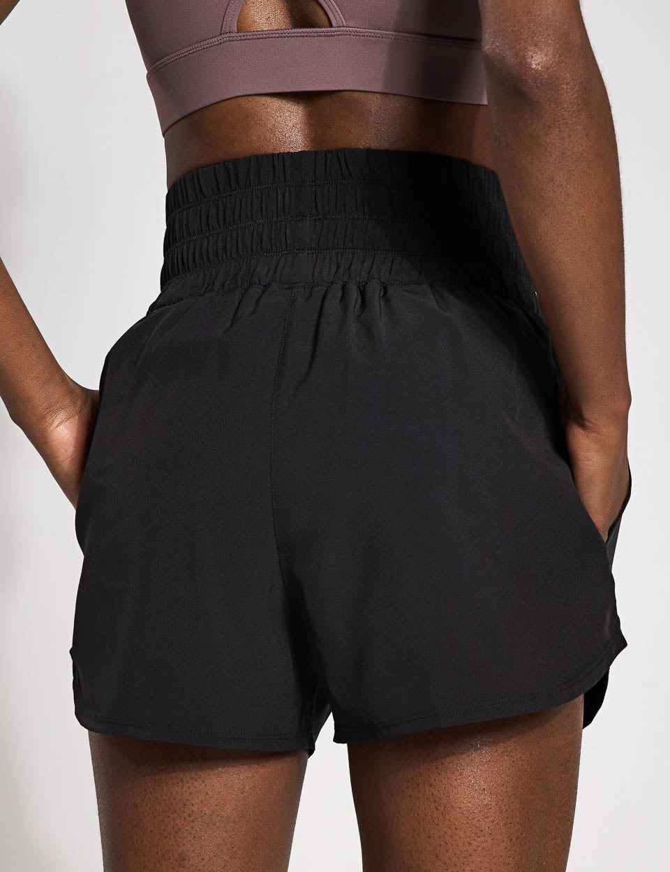 Bronte Running Short - Black watch