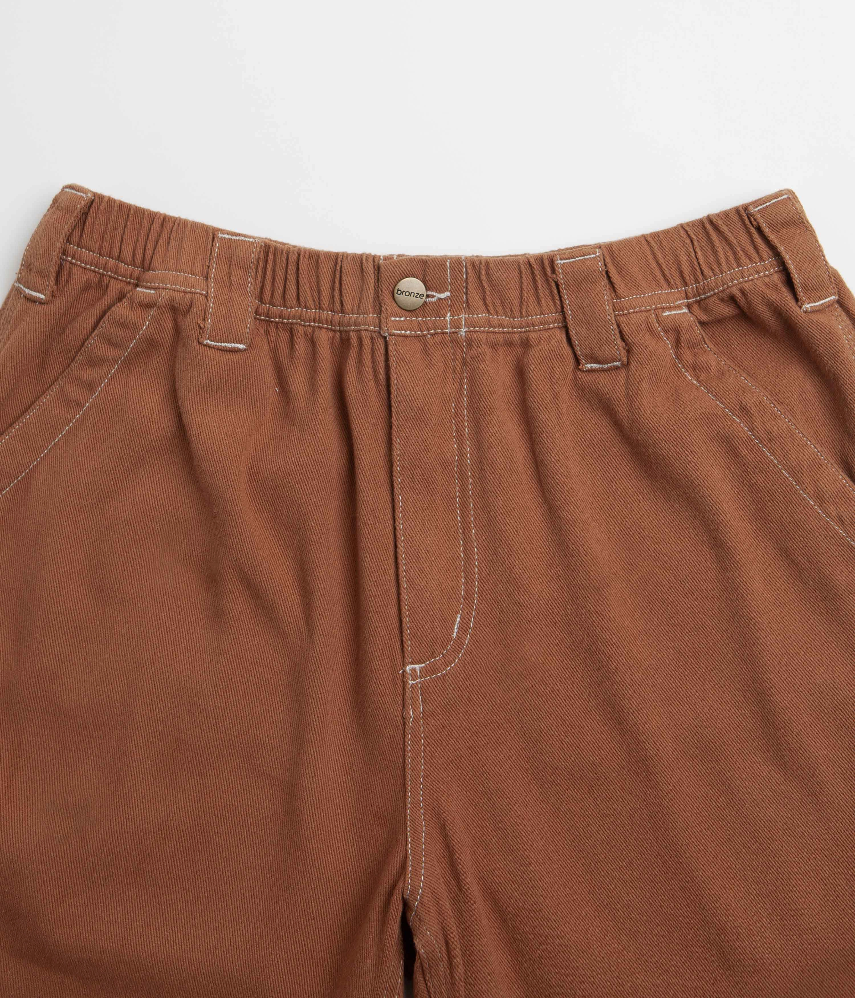 Bacterial Growth Prevention Bronze 56K Karpenter Shorts - Brown