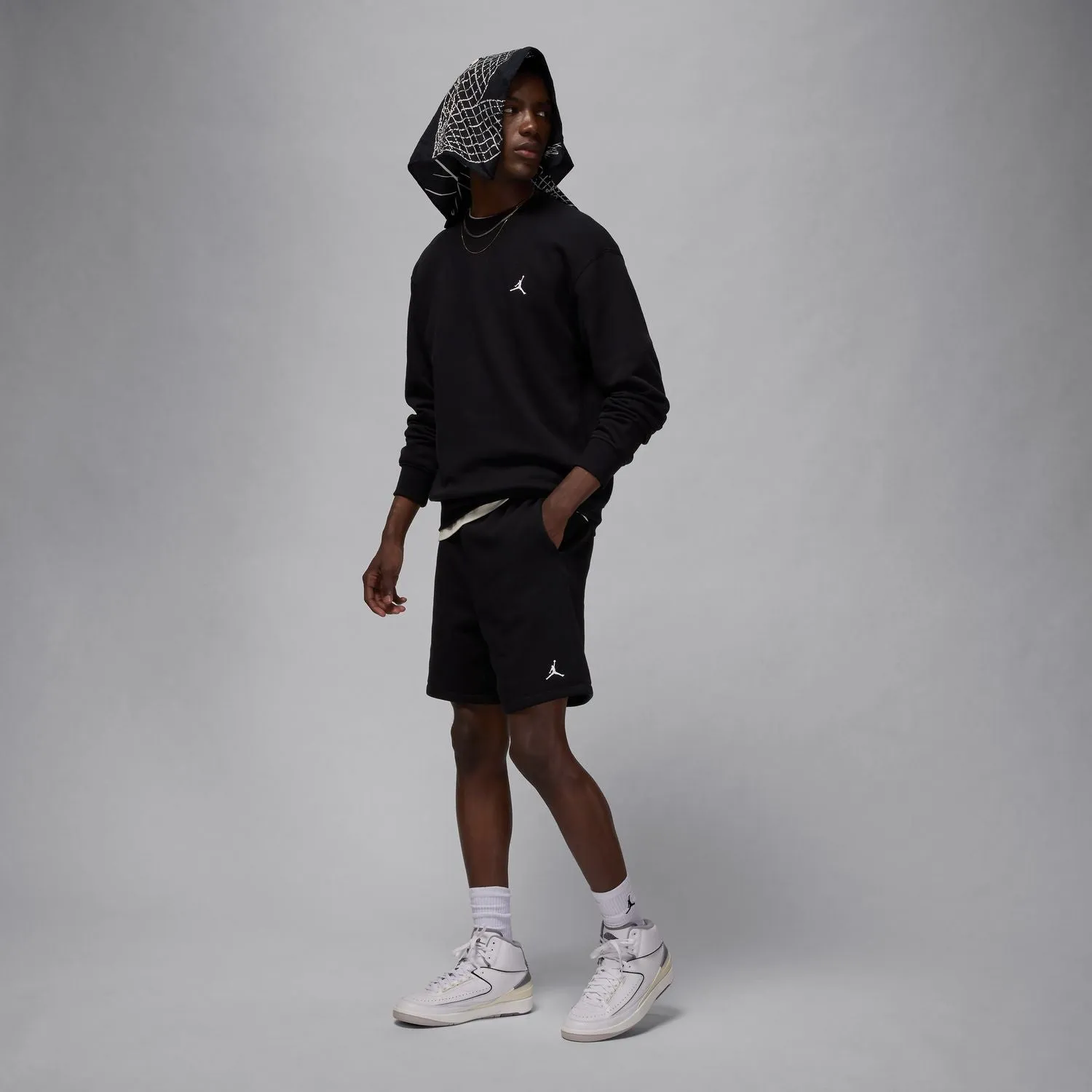 WrinkleResistant Fabric Brooklyn Fleece Short - Mens
