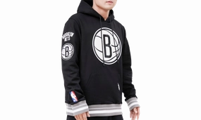 Brooklyn Nets Retro Classic /Gray Hoodie "Black"
