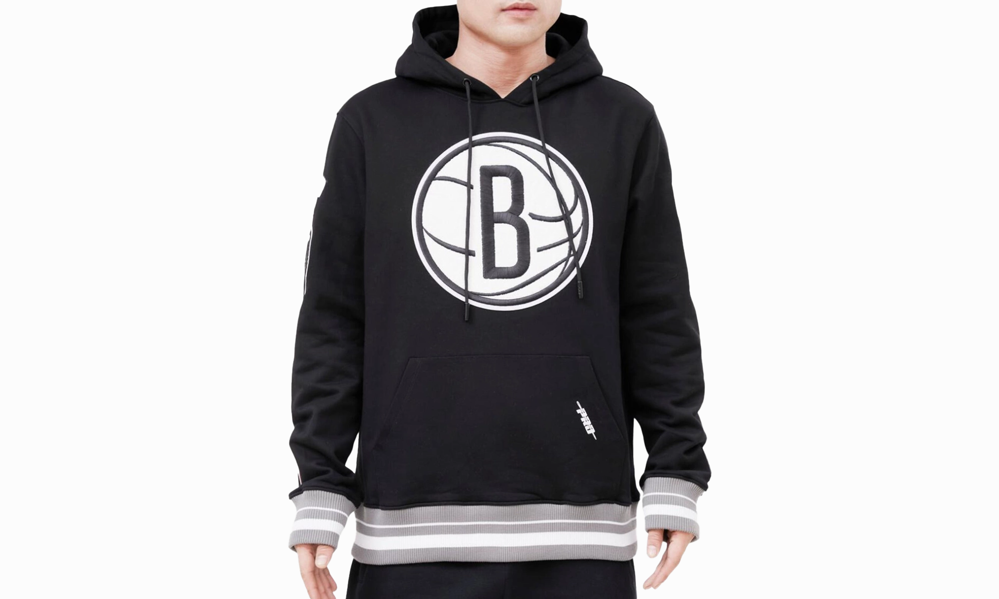 Brooklyn Nets Retro Classic /Gray Hoodie "Black"