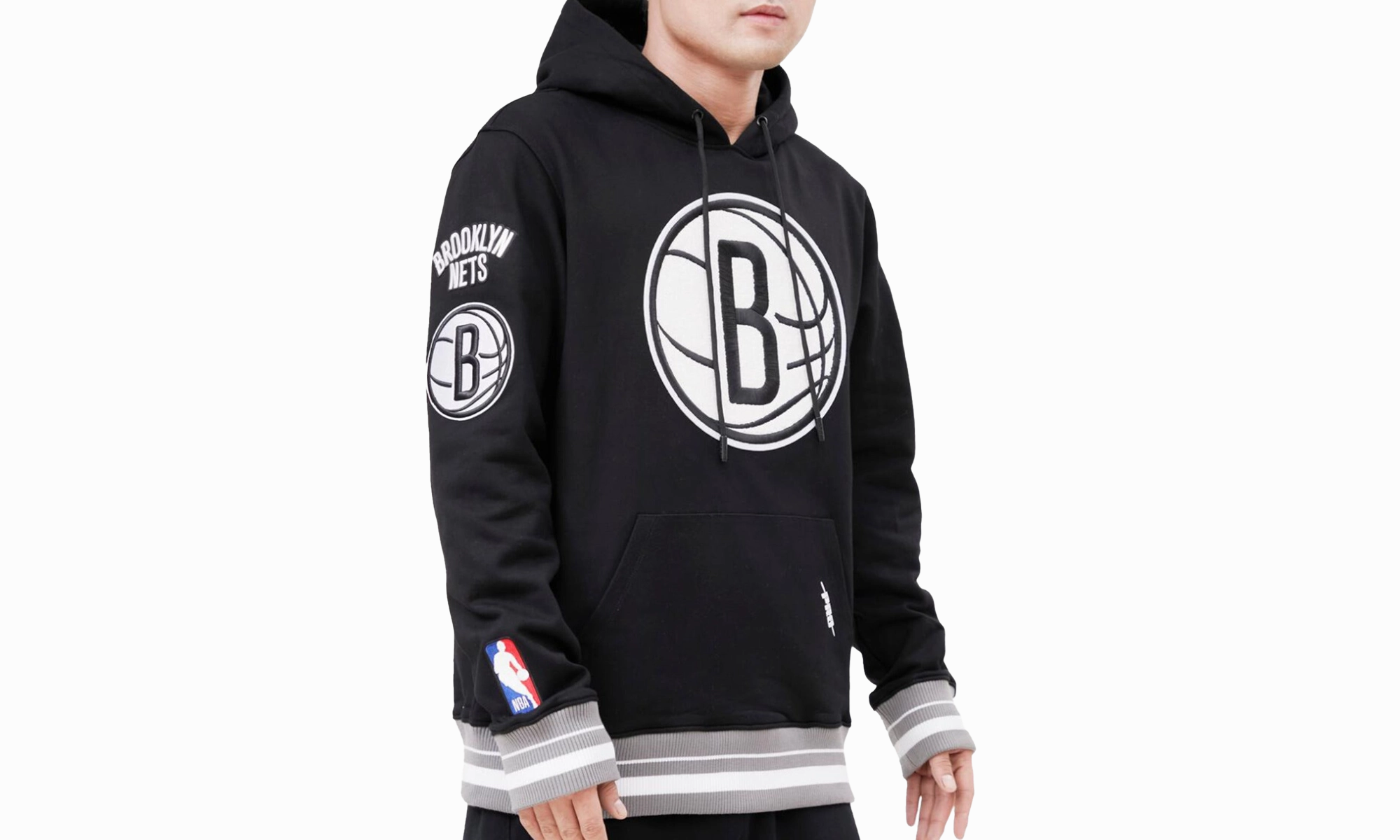 Brooklyn Nets Retro Classic /Gray Hoodie "Black"
