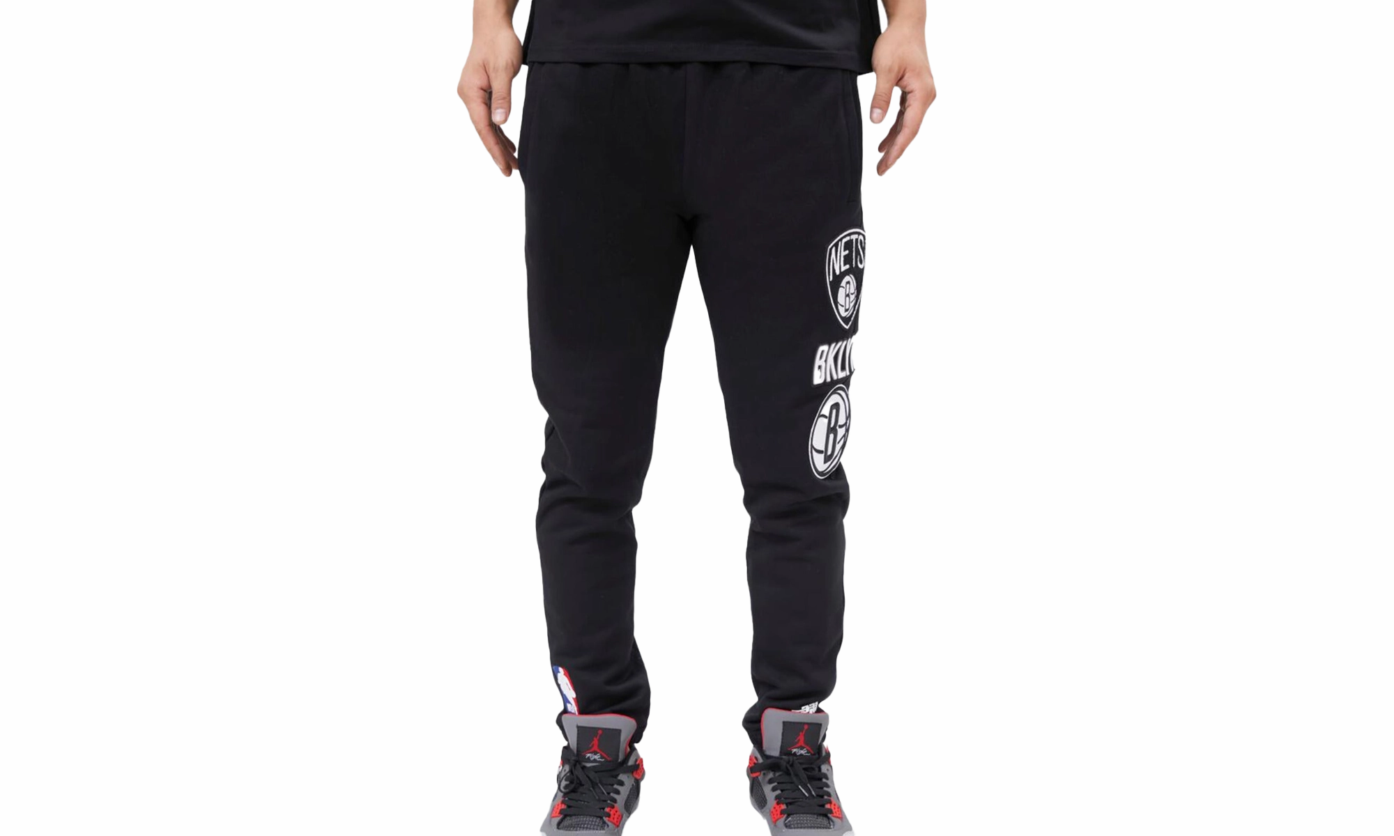 Brooklyn Nets Retro Classic /Gray Sweatpants "Black"