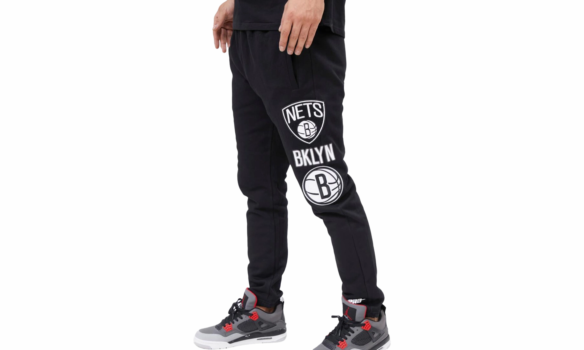 Brooklyn Nets Retro Classic /Gray Sweatpants "Black"