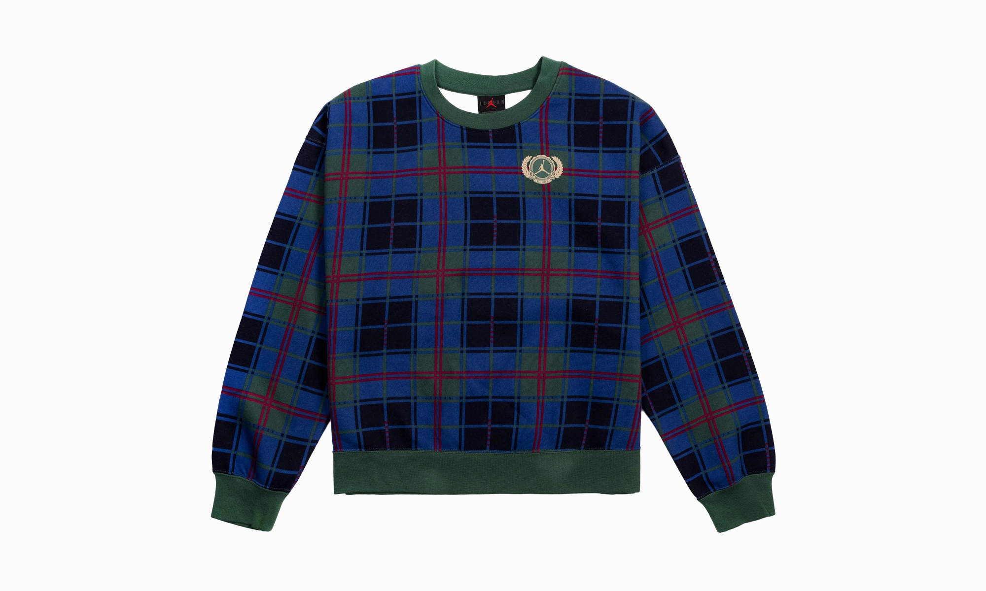 City Soul AdjustableWaistband Brooklyn Women's Fleece Crew Womens Style : Dv1996 "GREEN/BLUE"