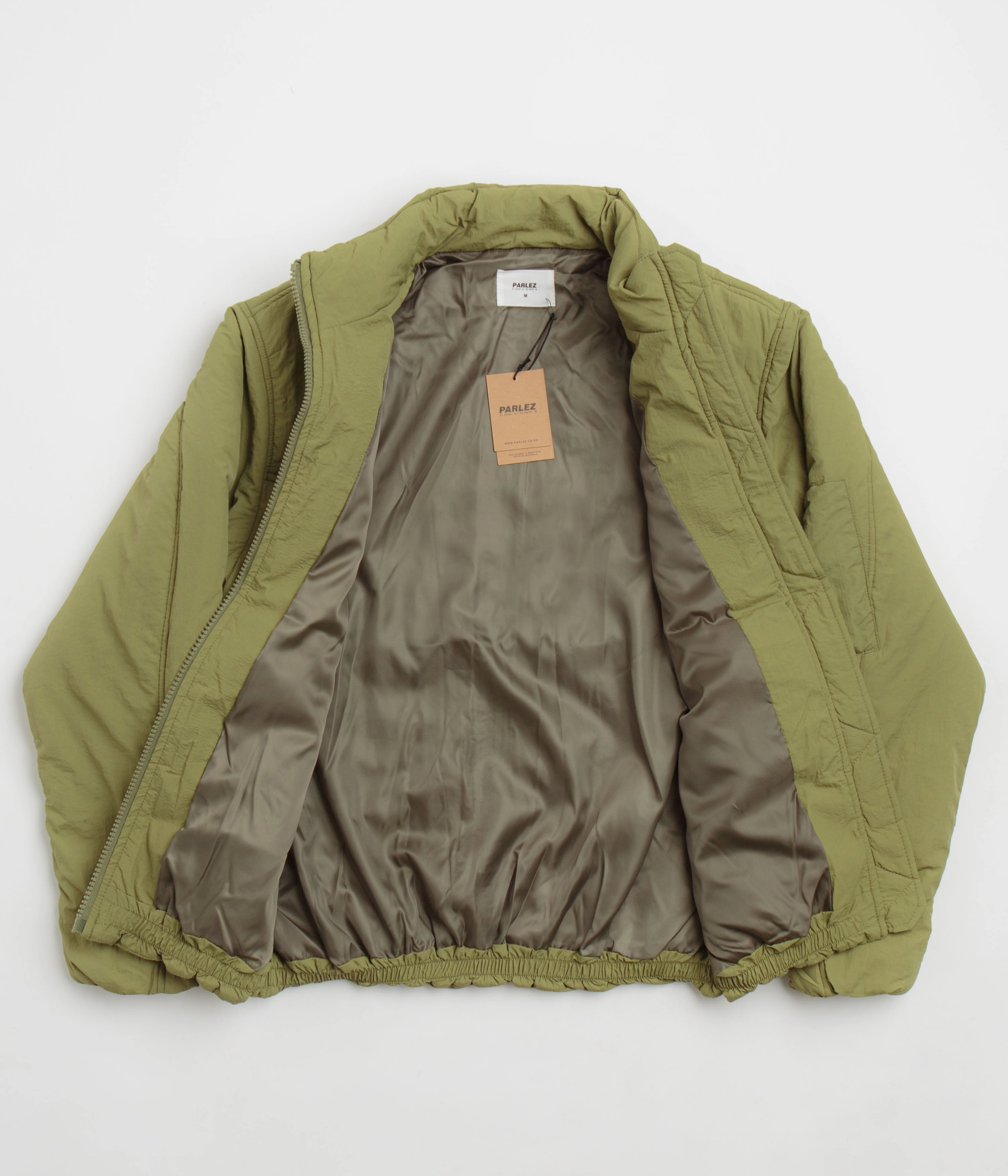 Relaxed Layer Parlez Mako Jacket - Olive Green
