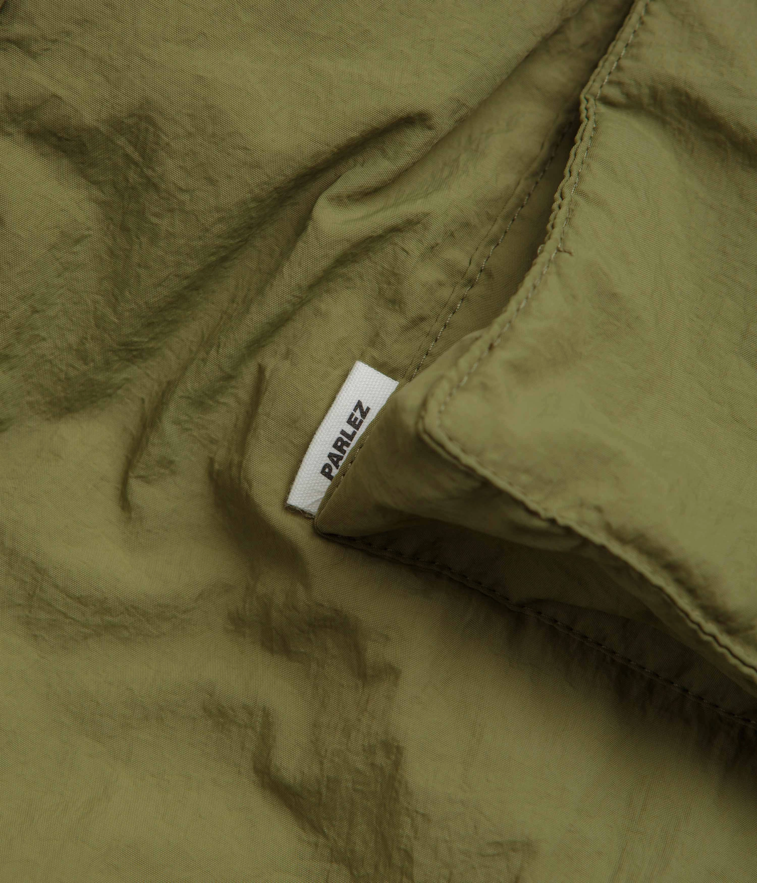 Parlez Mako Jacket - Olive Green challenge