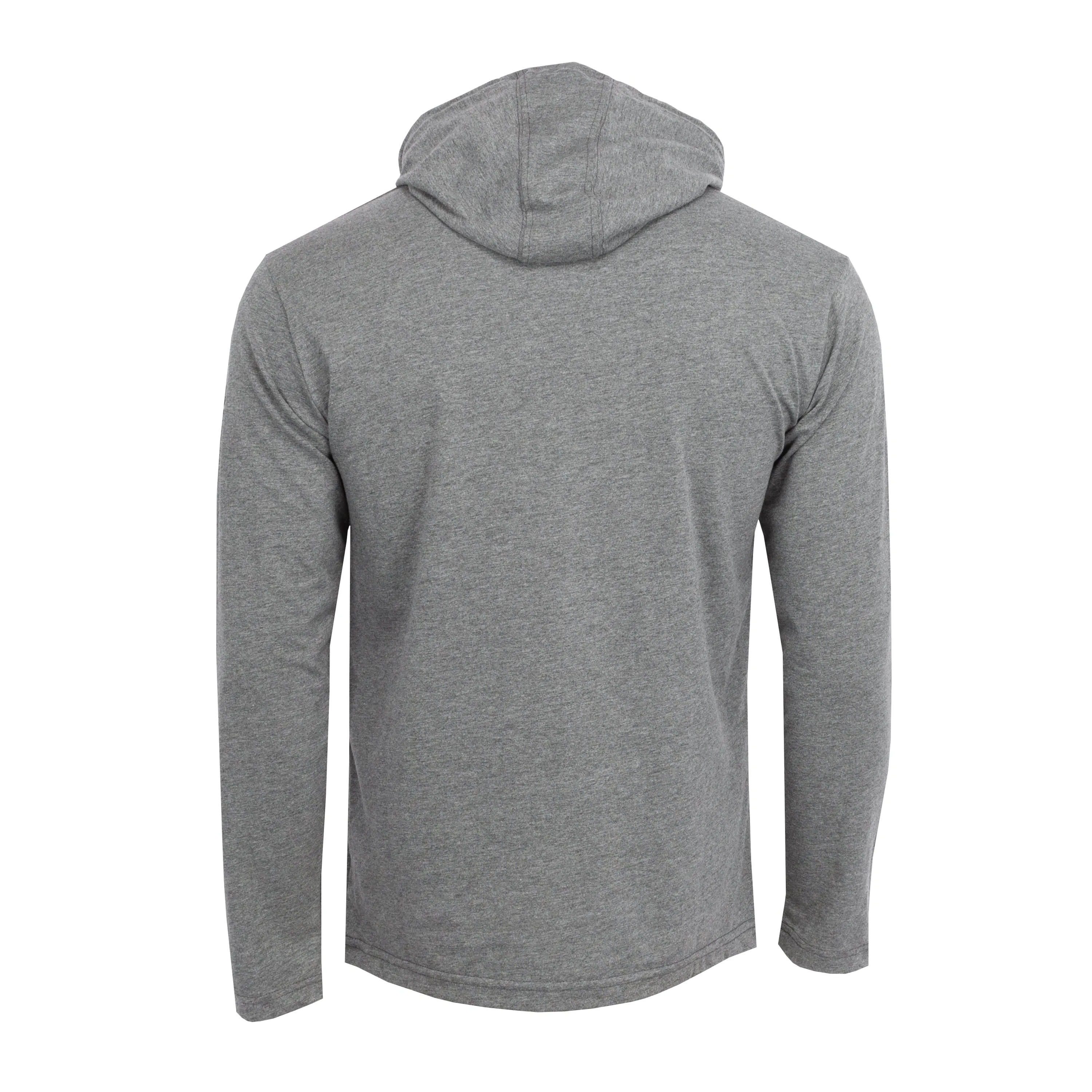 BreathableFabric Airflow Vents UPF Hooded Banner Long Sleeve Tee - Mens