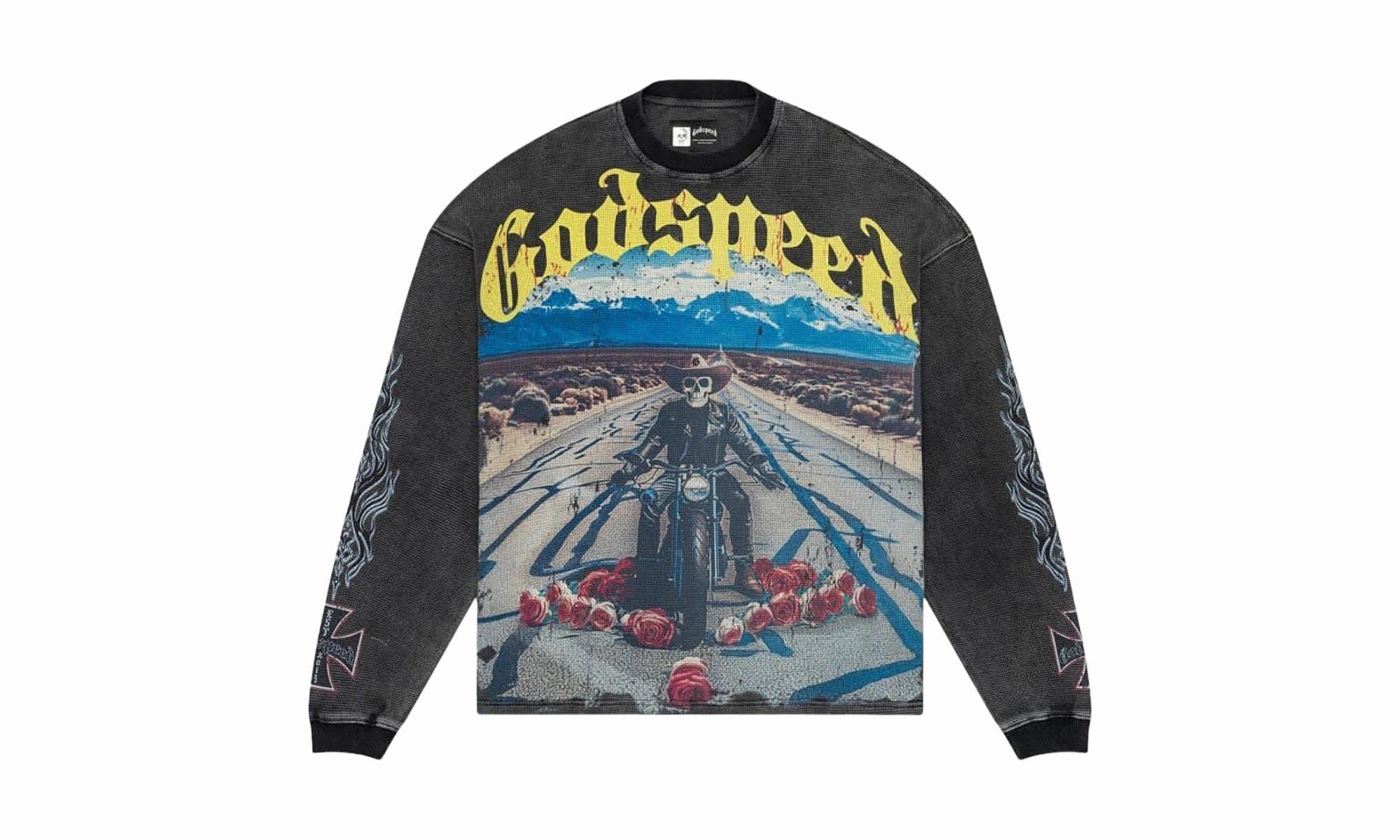 AntiStatic Treatment Myth Glow Long Lonely Road L/S Thermal "Grey Wash"