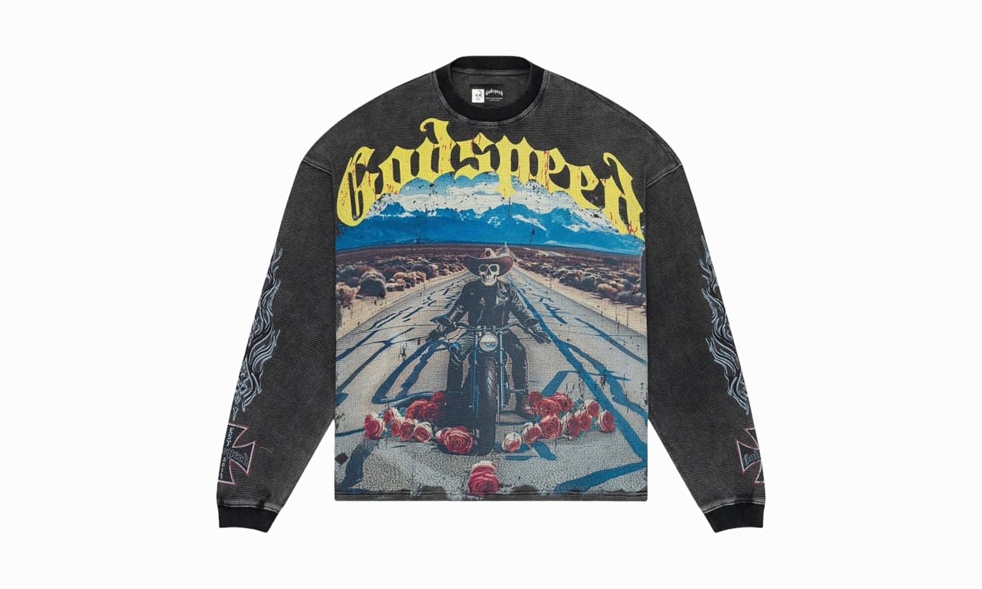 Long Lonely Road L/S Thermal "Grey Wash" OdorResistant Fabric Snow Ready