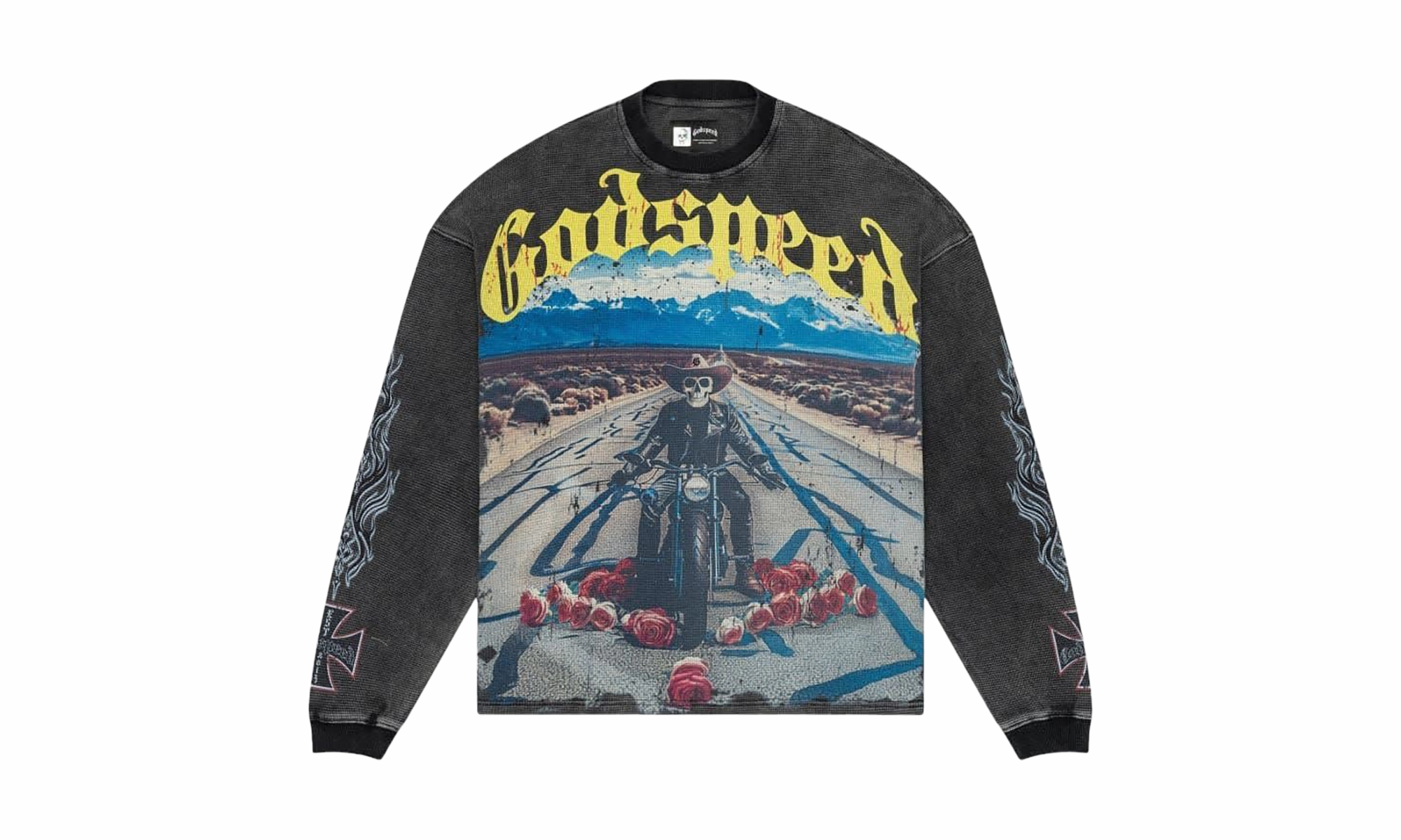 Long Lonely Road L/S Thermal "Grey Wash" StaticFreeLining Day Off