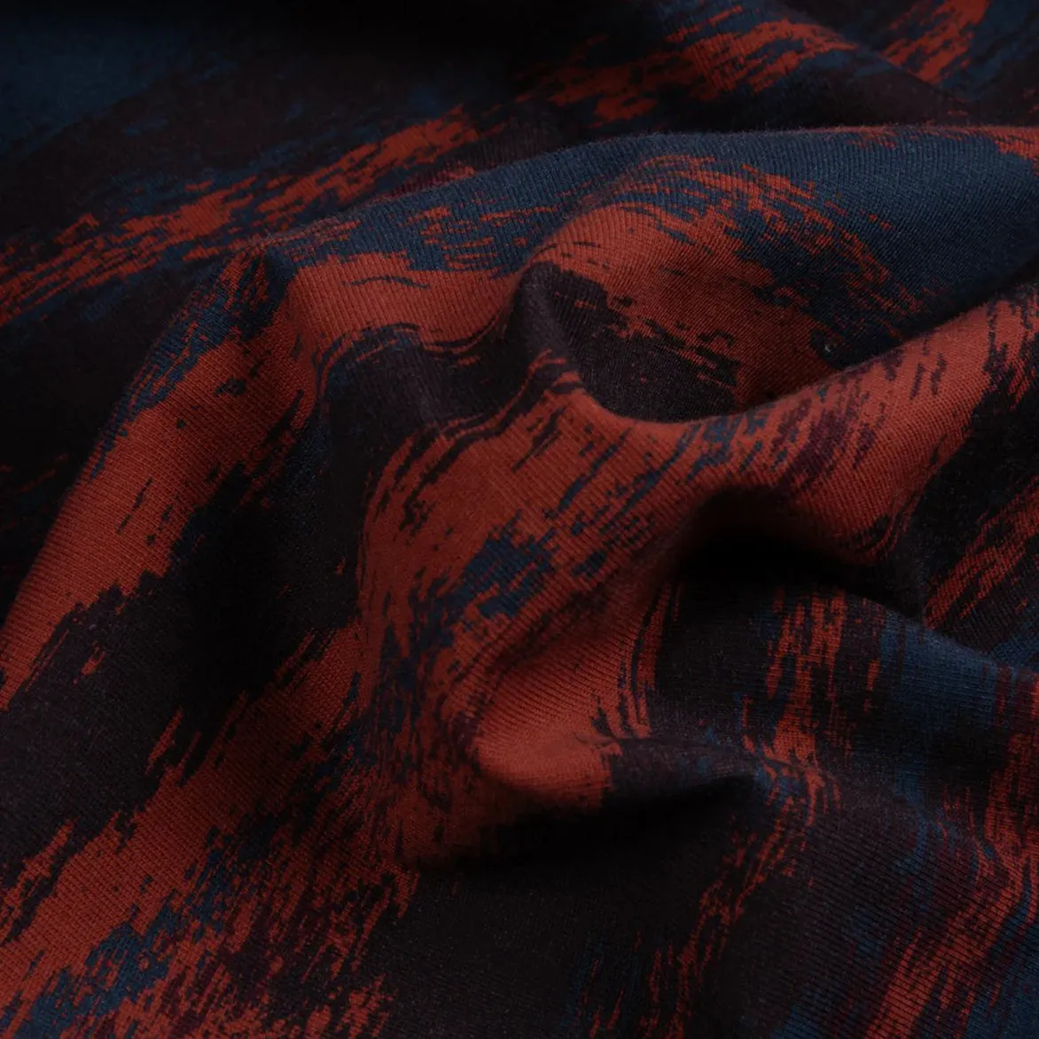 Machine Fit CompactPackability BRUSHSTROKE LS SHIRT - BORDEAUX