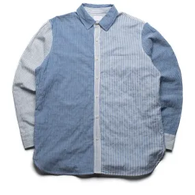 BTFL Overshirt - Multi Striped Spring Trend Comfortable Wear