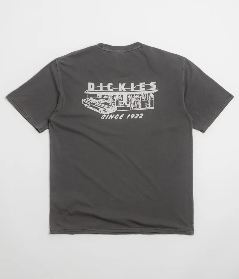 Dickies Service Station T-Shirt - Black Resilient Collar Interlining bar