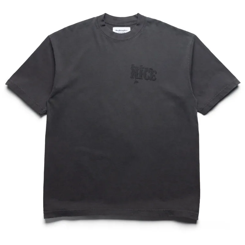 Politics Busy Being Nice Hive Tee - Vintage Black Classic Style volleyball venue