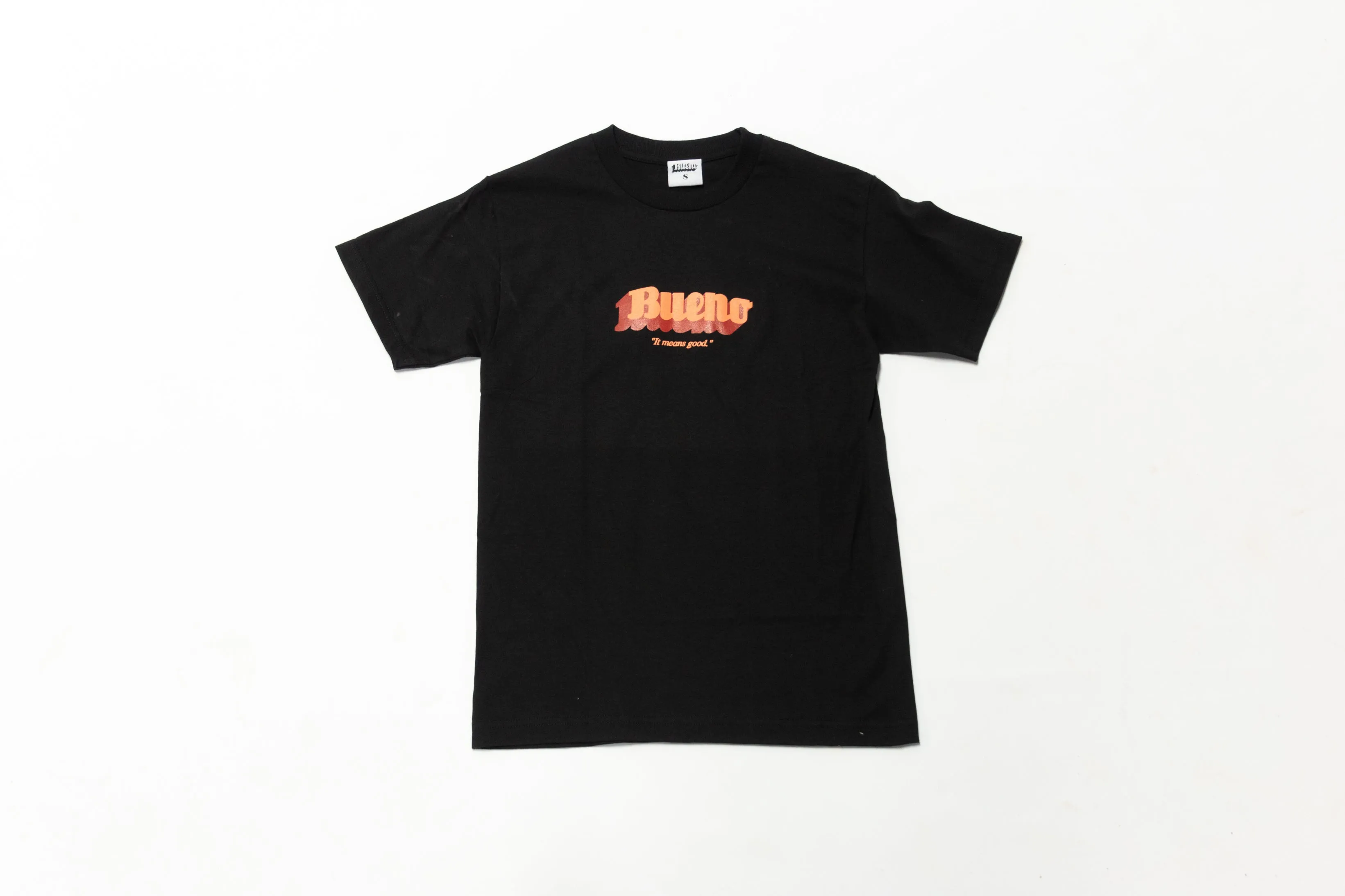 Bueno - Logo Tee (Black) TearResistant Material LightweightInsulation