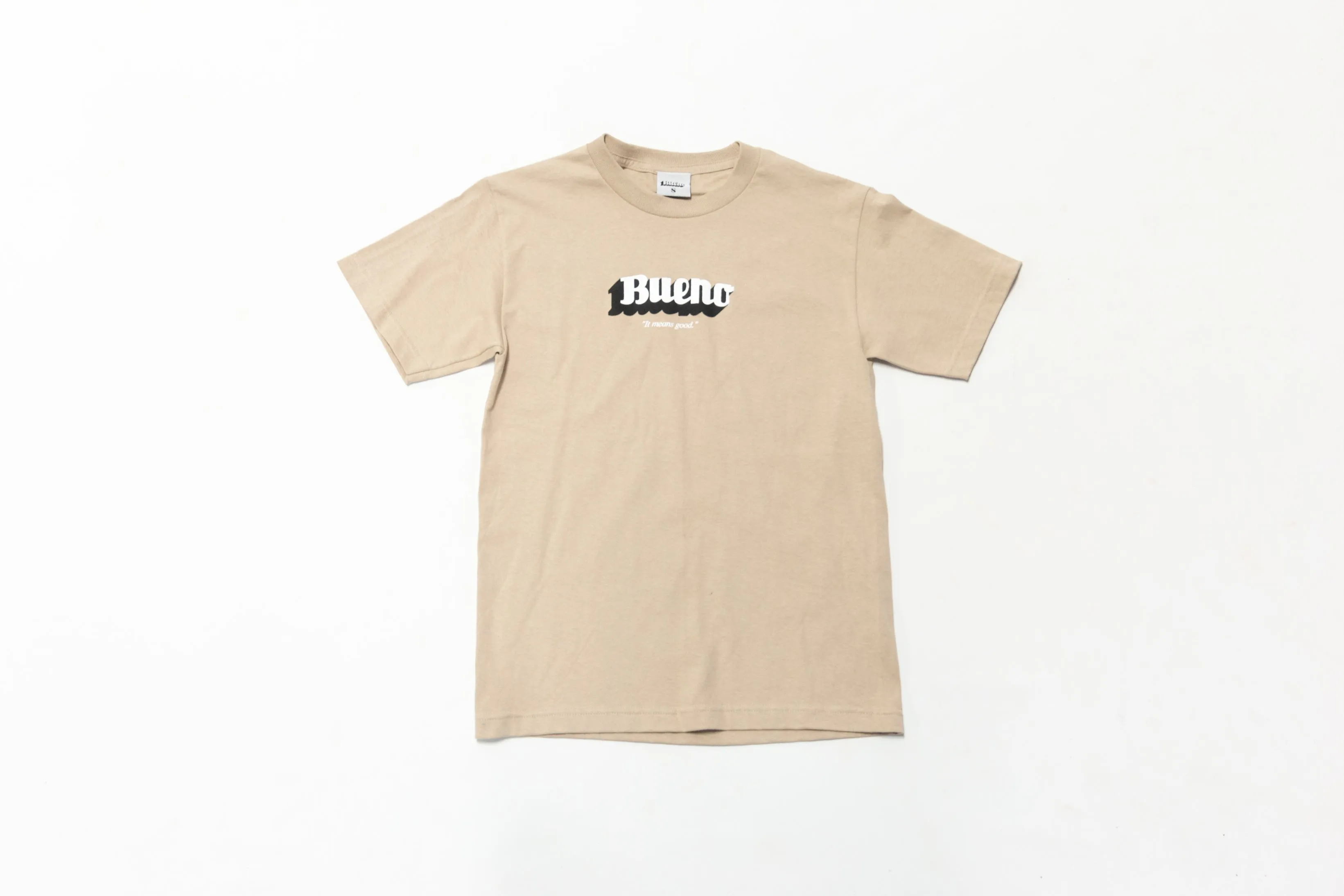Bueno - Logo Tee (Natural) Hygienic Finish Planet Glow