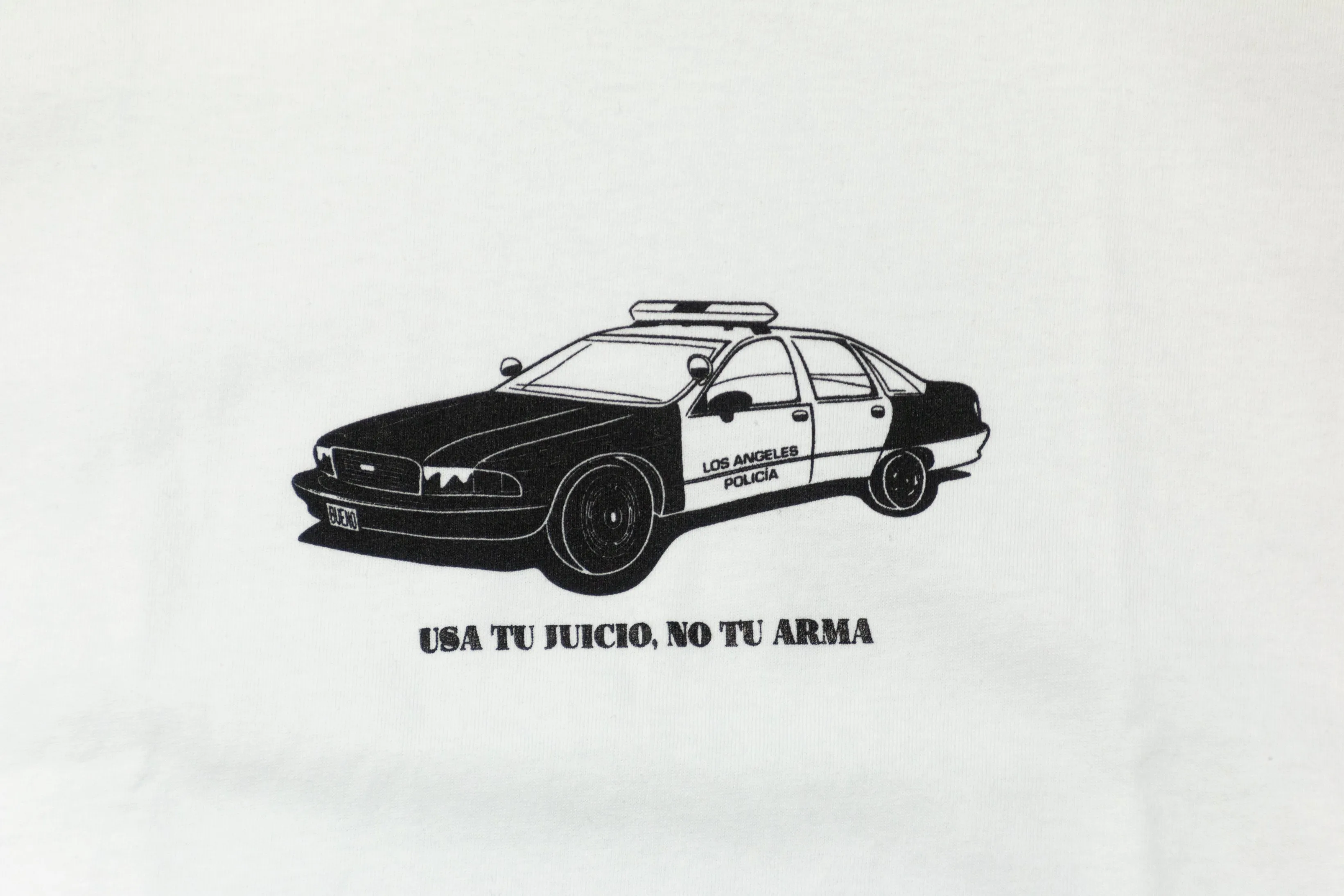 Lightweight Composite Festival Air Bueno - Los Angeles Cop Car Tee (White)