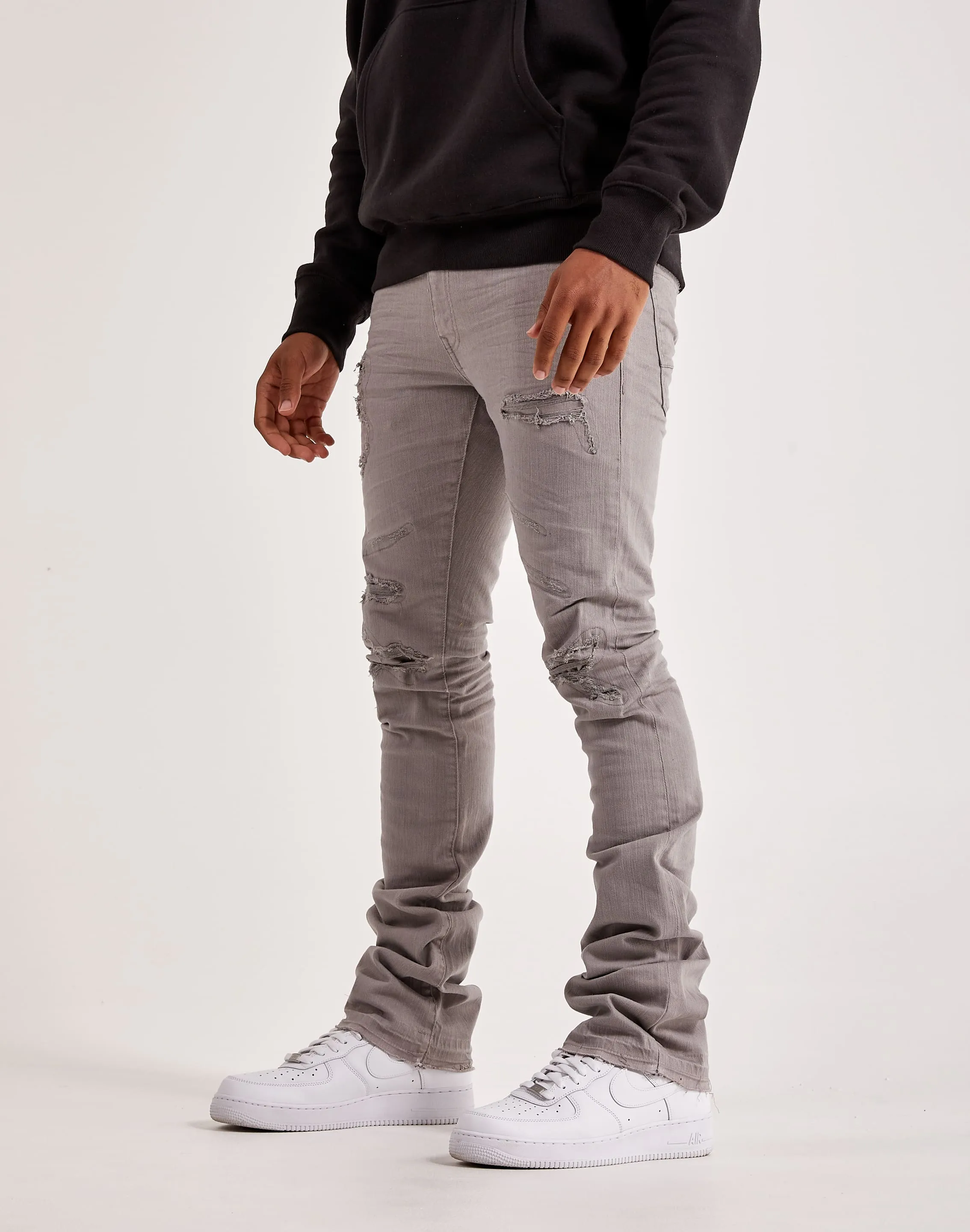 SnagFree Fabric Jordan Craig Stacked Denim Jeans