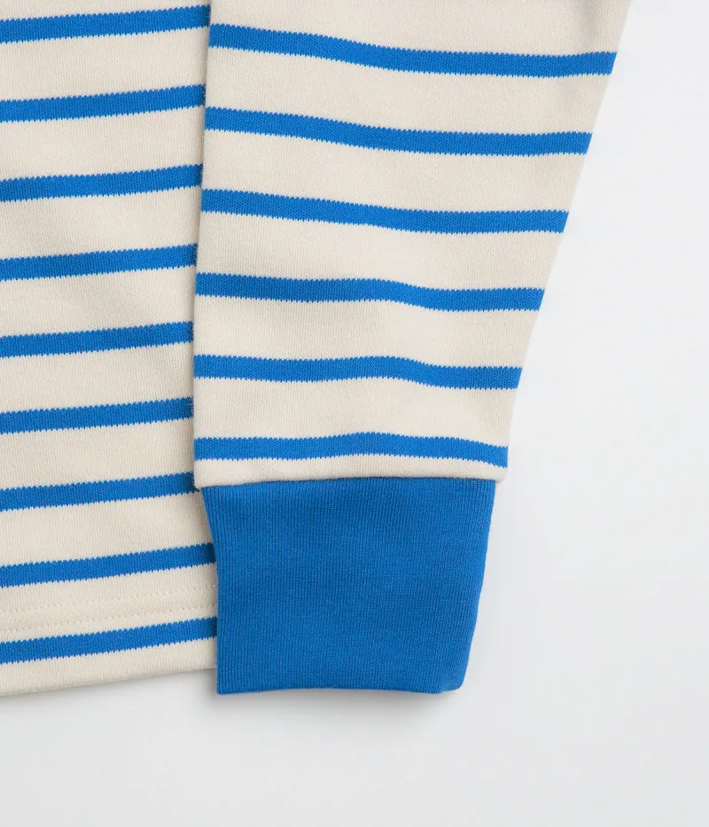 Parlez Shore YD Stripe Long Sleeve T-Shirt - Azure jewelry Sequined design