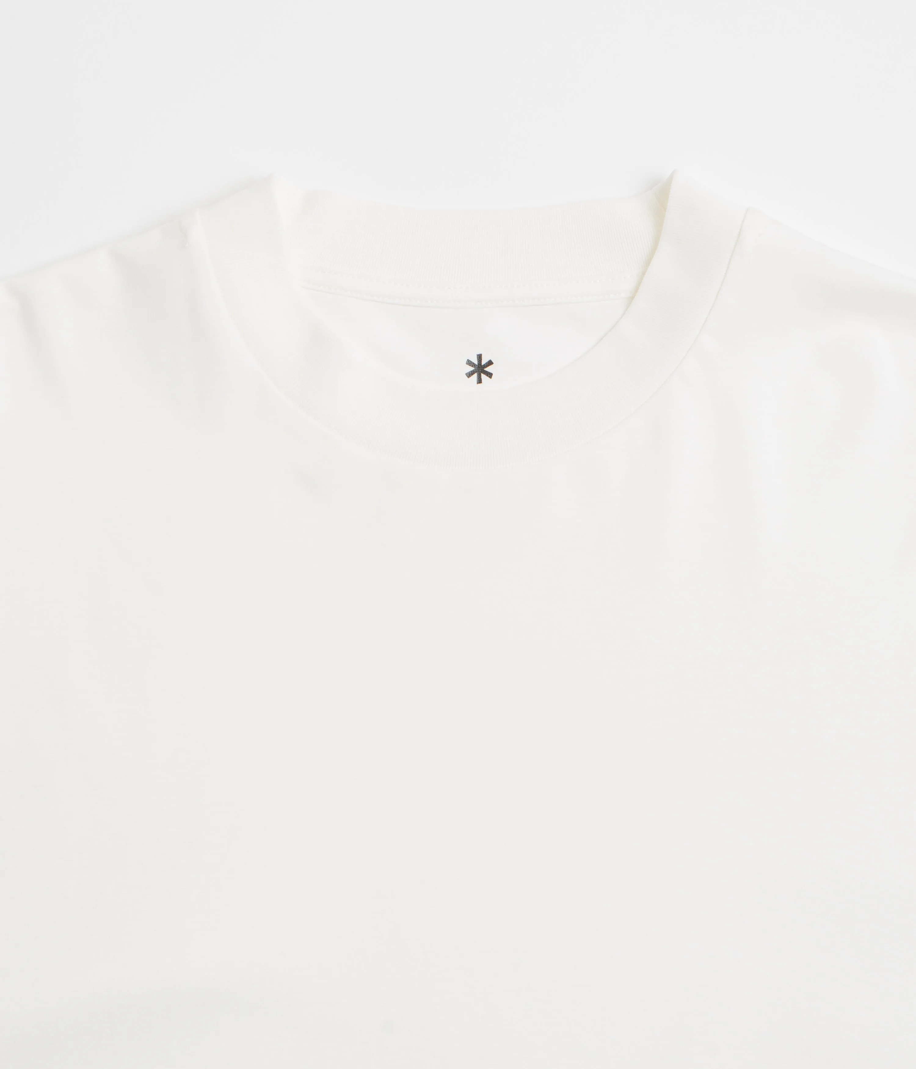 beach scene cape silhouette Snow Peak Organic Cotton Mercerized T-Shirt - White