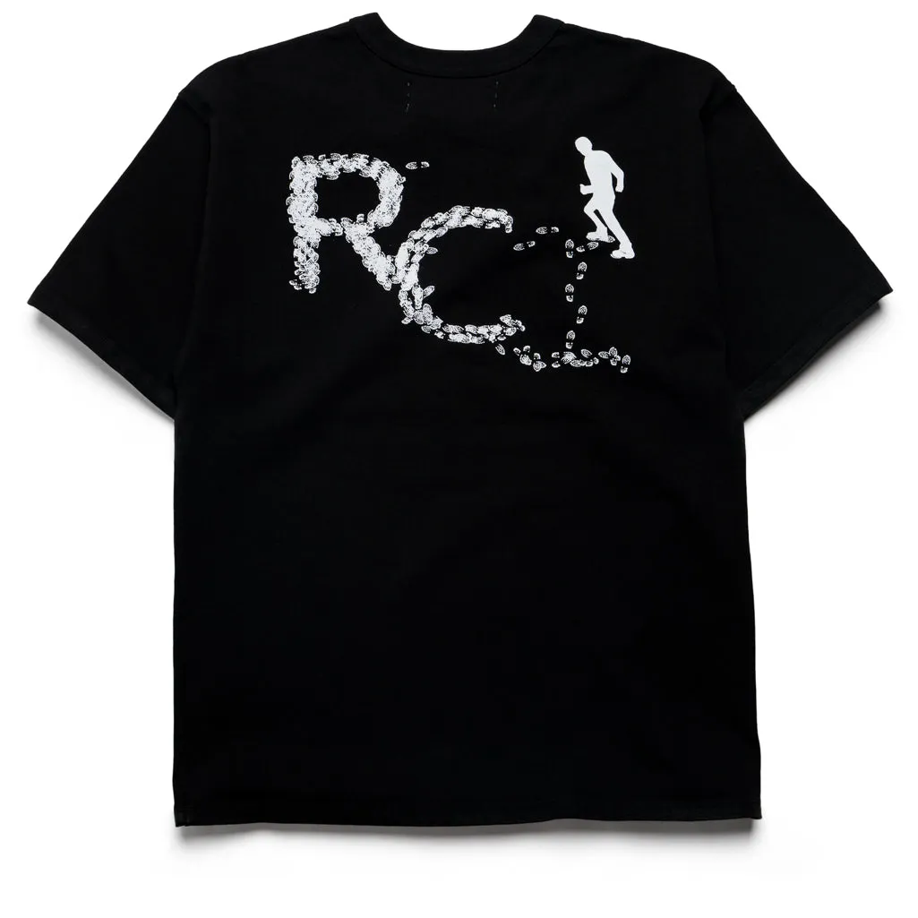 embroidery Reese Cooper Desire Paths Tee - Black