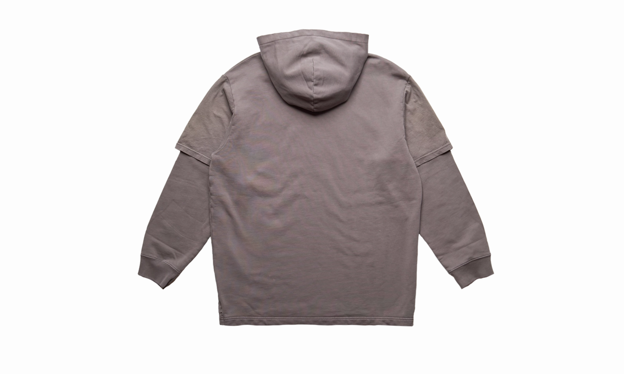 Business Card Layered Hoodie "Grey"