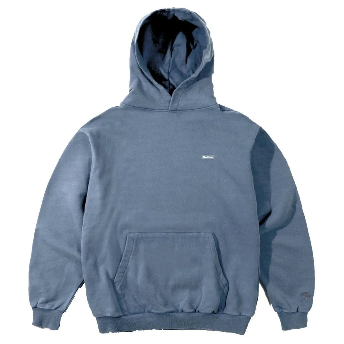 Soft Touch Feel Festival wear Butter Goods - Basic Hoodie Washed Sky