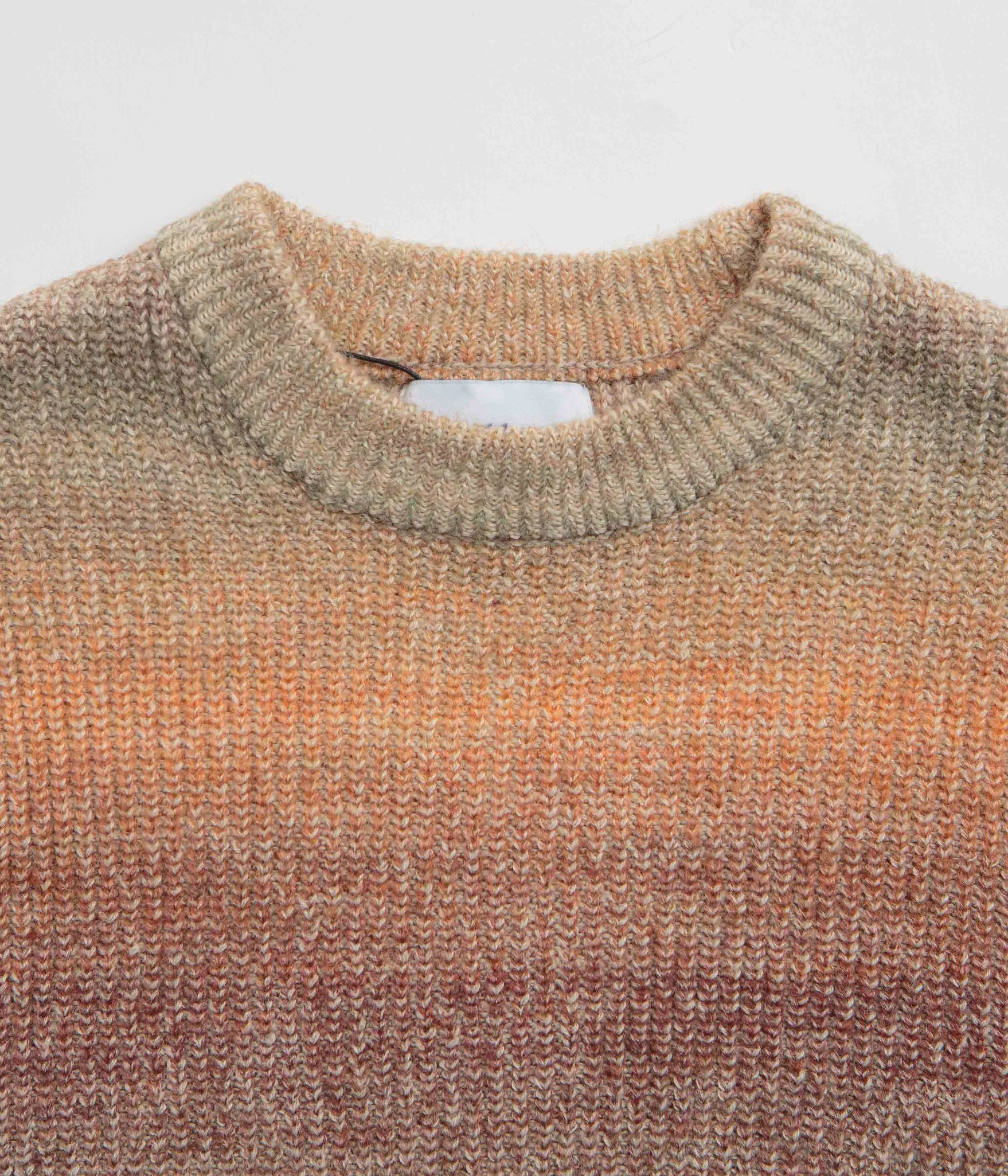 Performance Wear Butter Goods Beams Knit Sweatshirt - Ochre