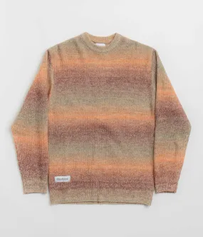 Butter Goods Beams Knit Sweatshirt - Ochre Short product neon energy